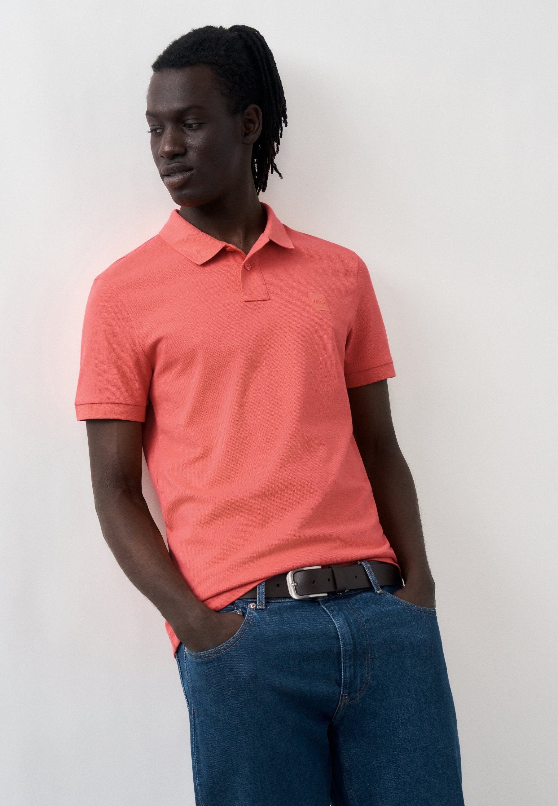 PASSENGER - Polo shirt - light pastel red