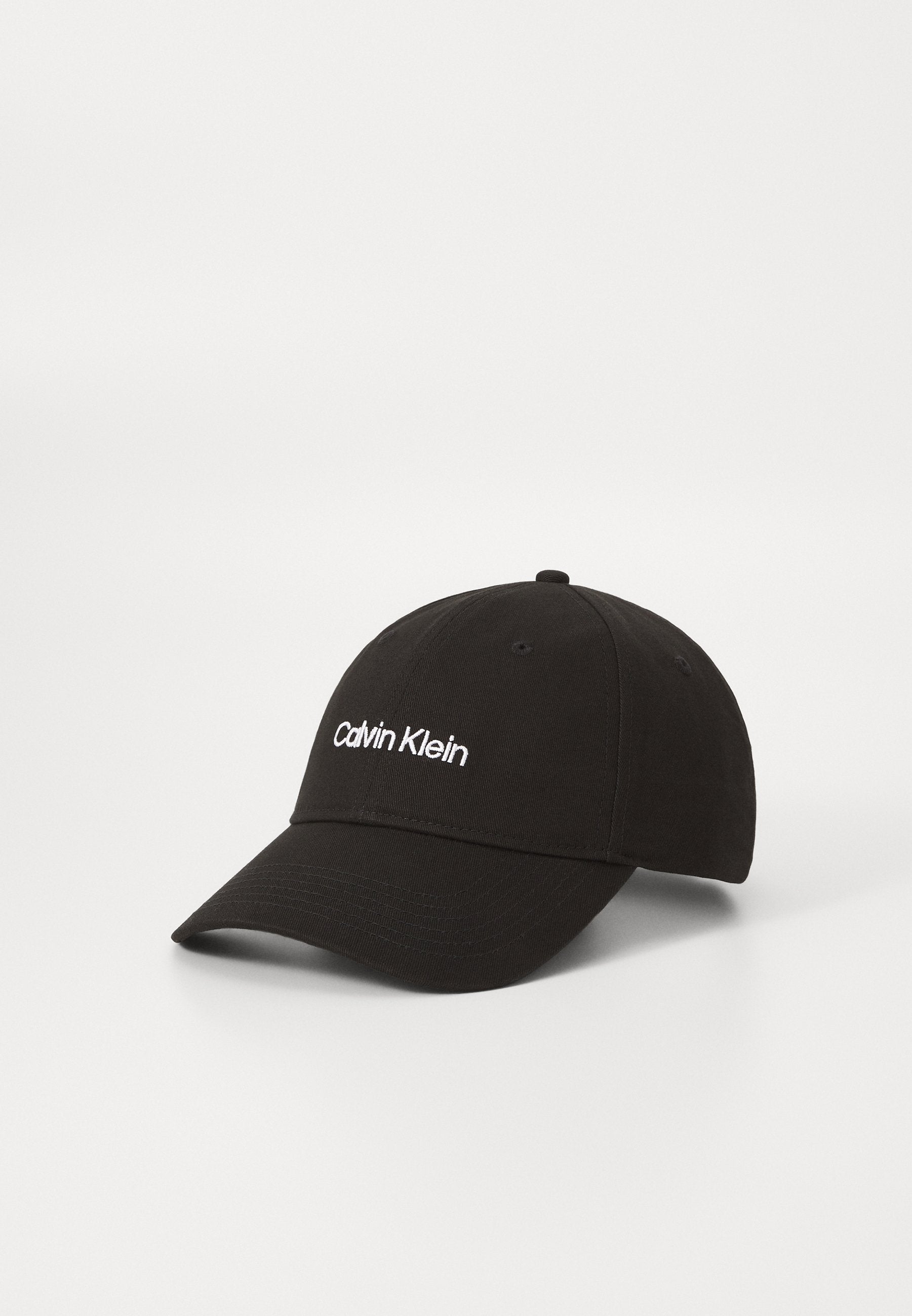LOGO EMBROIDERY BASEBALL - Cap - black/bright white