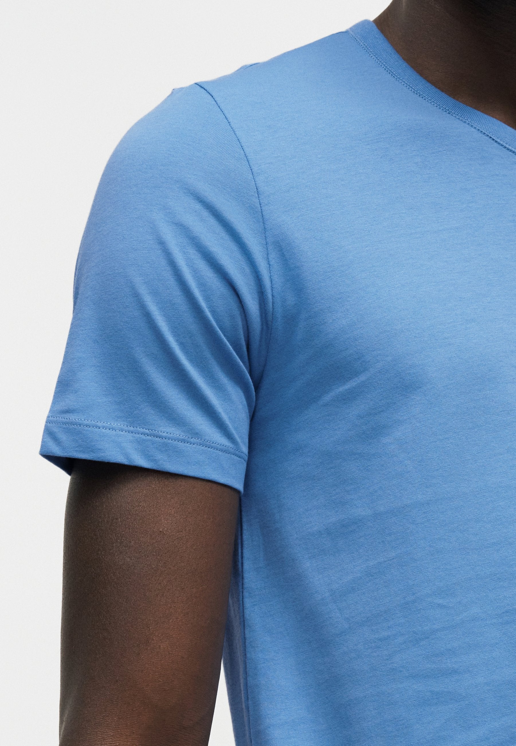 3 PACK - Undershirt - white, blue, dark blue