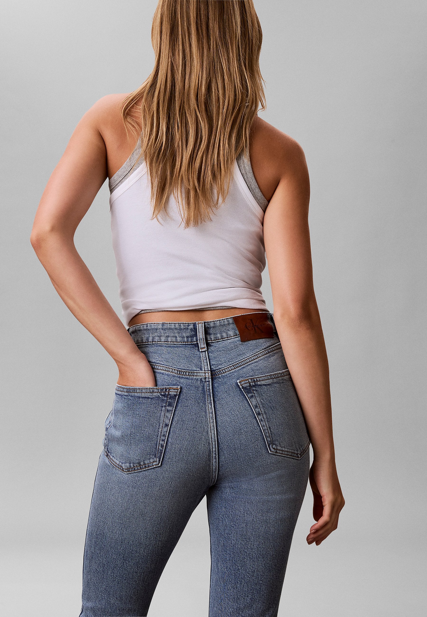 THE BROOKE JEAN VINTAGE MOSS - Slim fit jeans - vintage moss