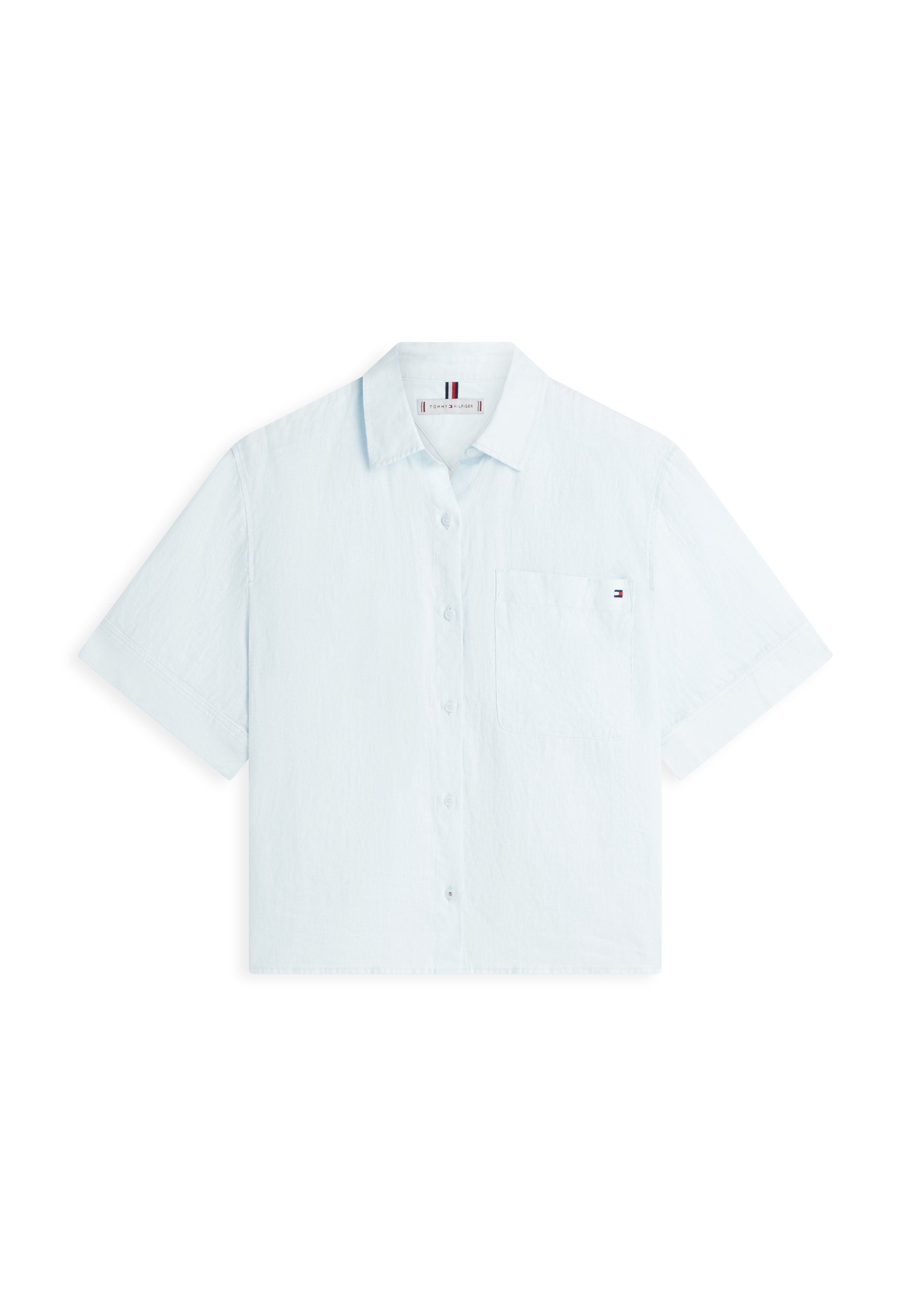 Button-down blouse - keepsake blue