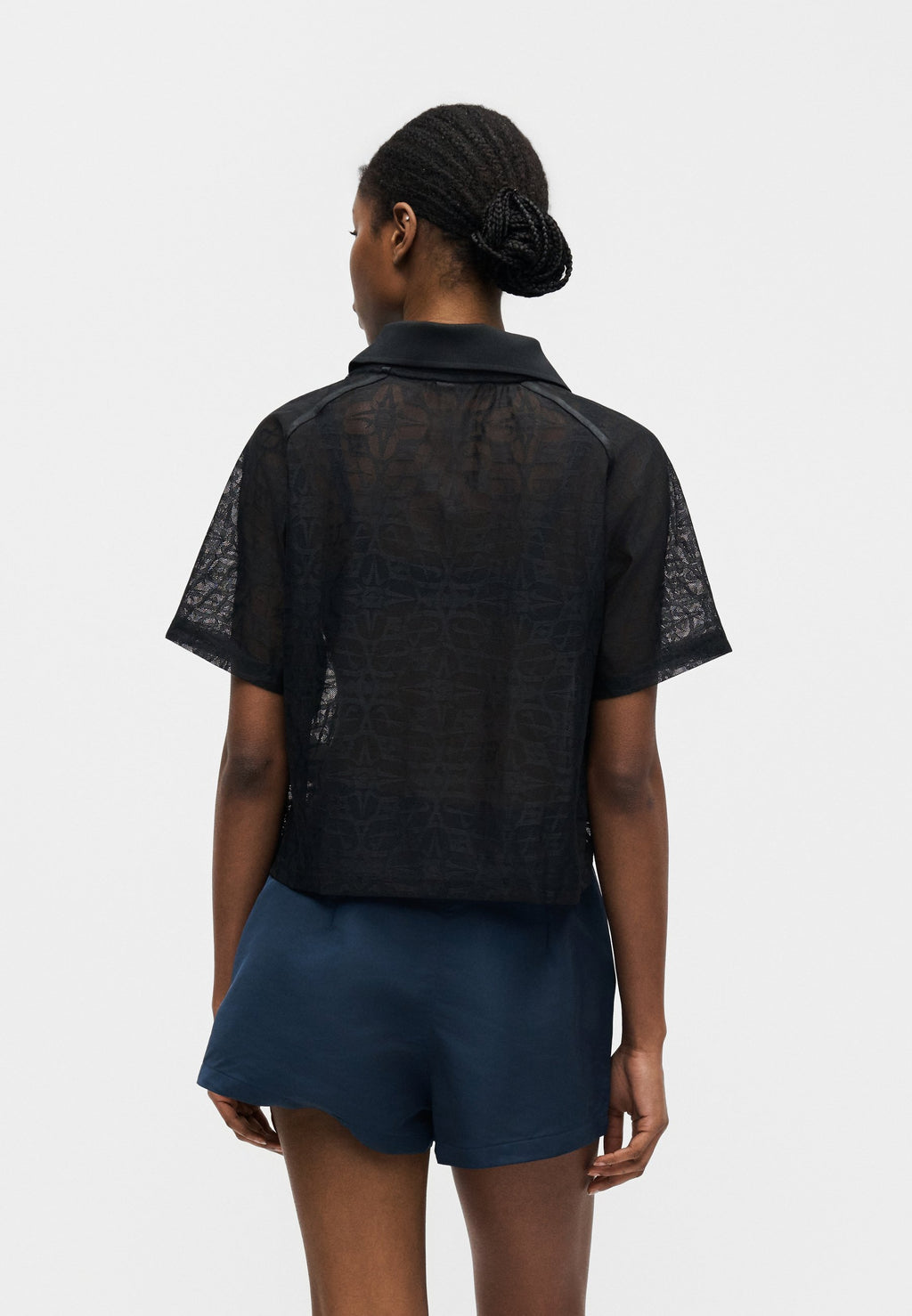 STREET  - Polo shirt - black/midnight navy