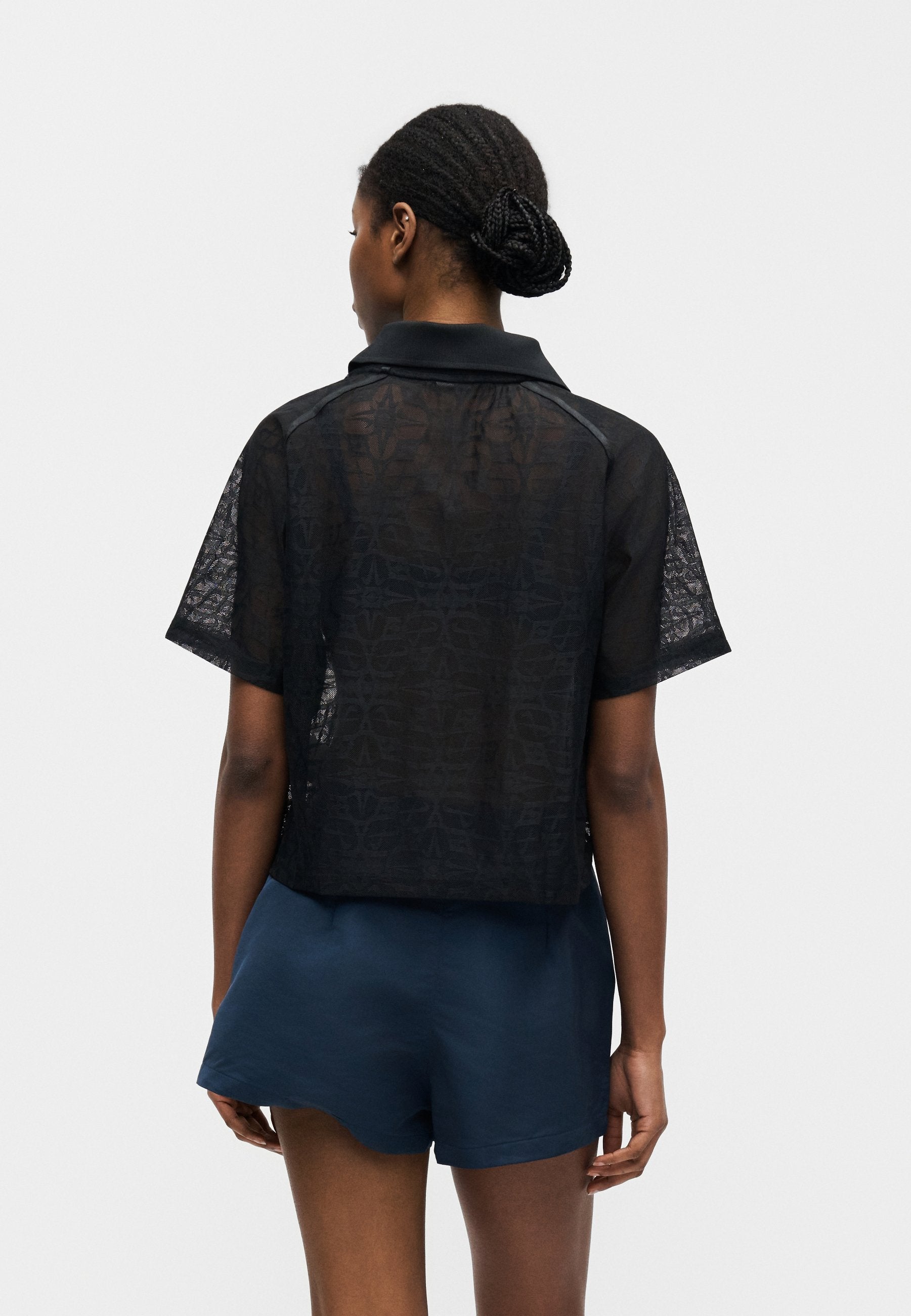 STREET  - Polo shirt - black/midnight navy