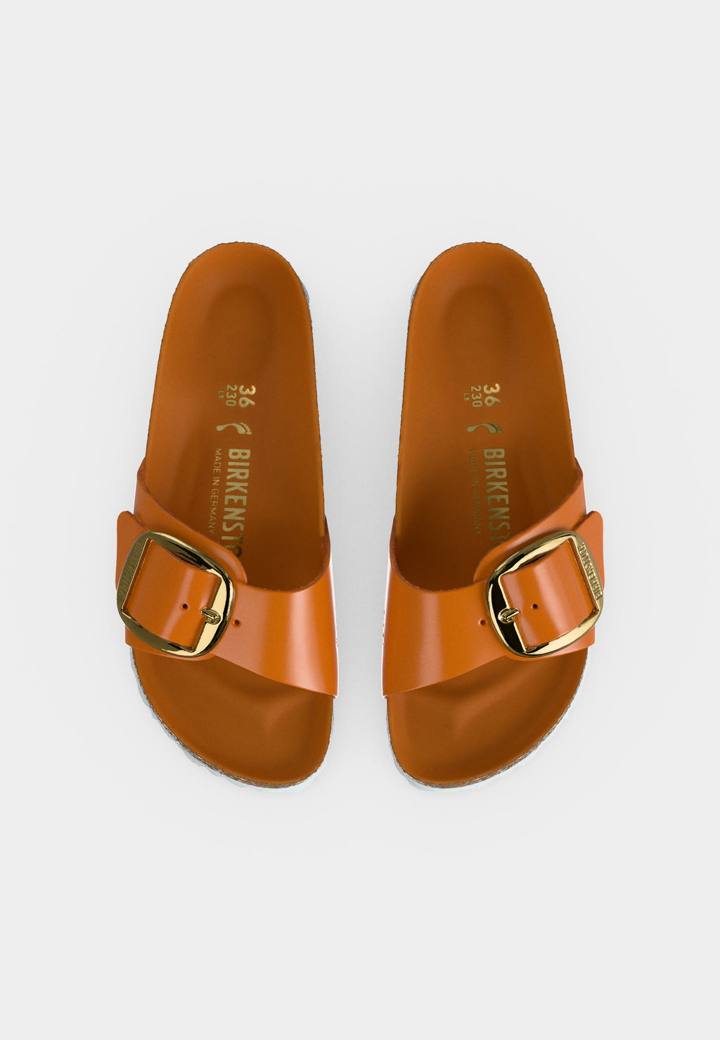 MADRID LENA KURKUMA HEXS NARROW - Sandals - kurkuma