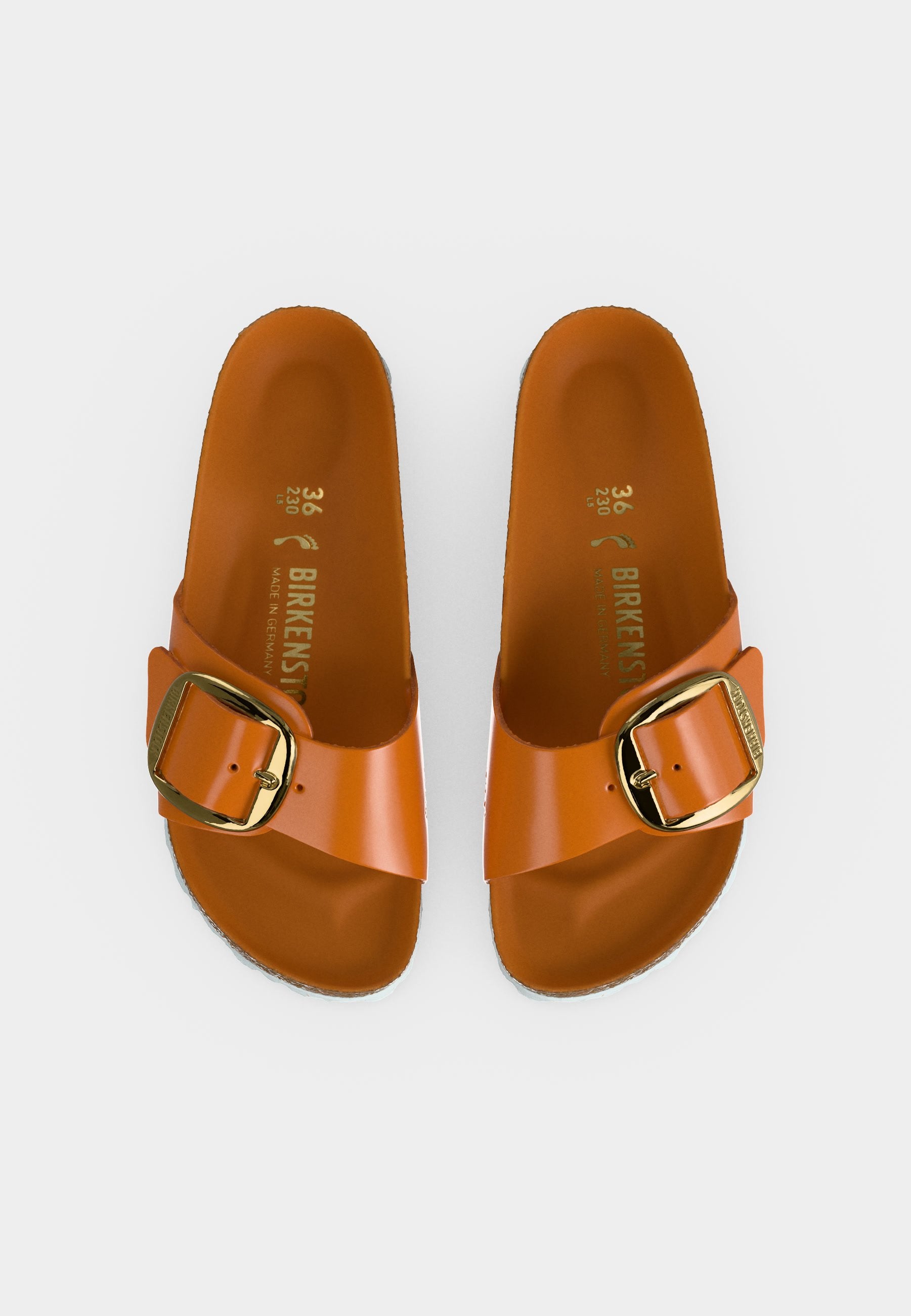 MADRID LENA KURKUMA HEXS NARROW - Sandals - kurkuma