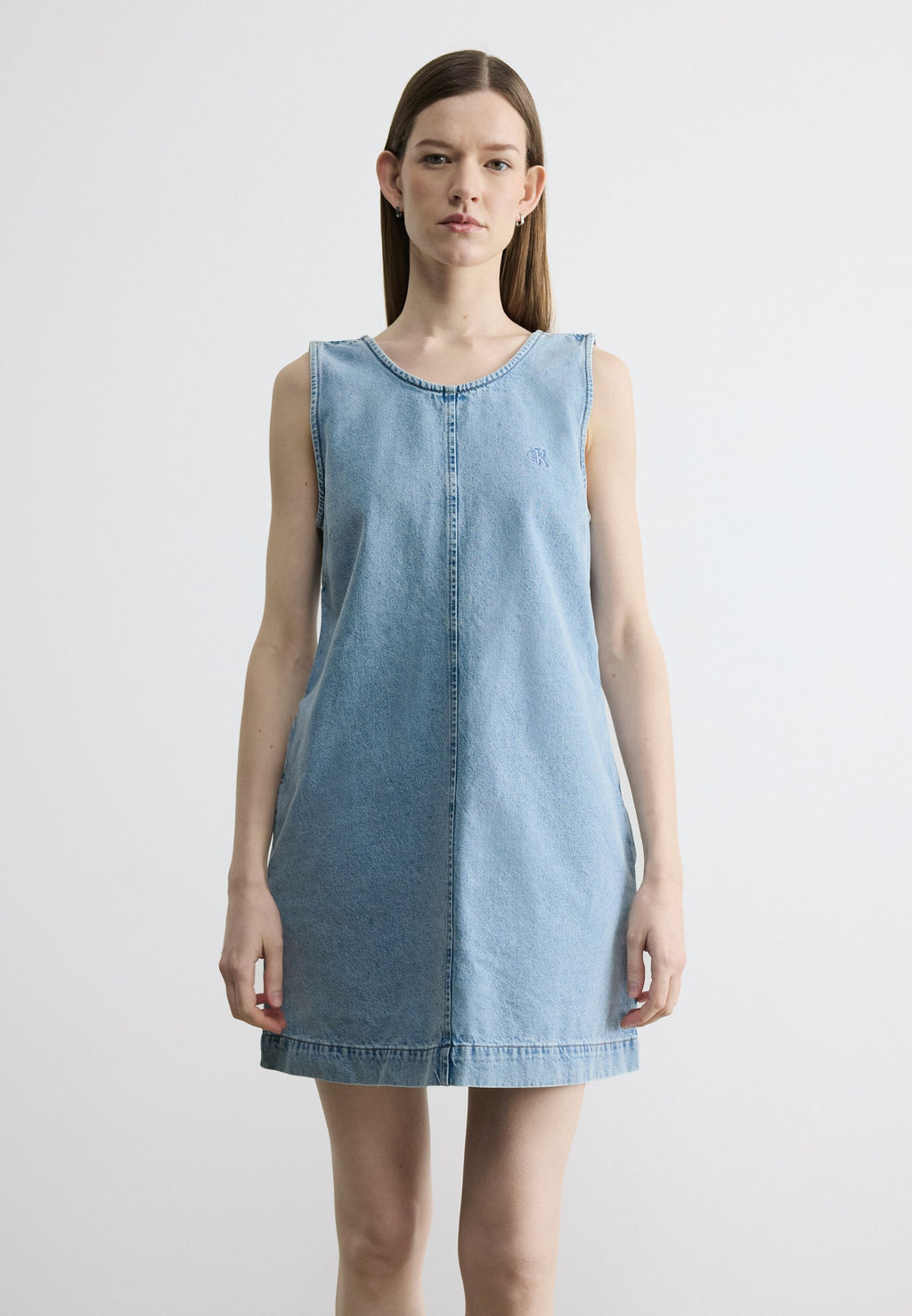 SHIFT DRESS  - Denim dress - coastal light
