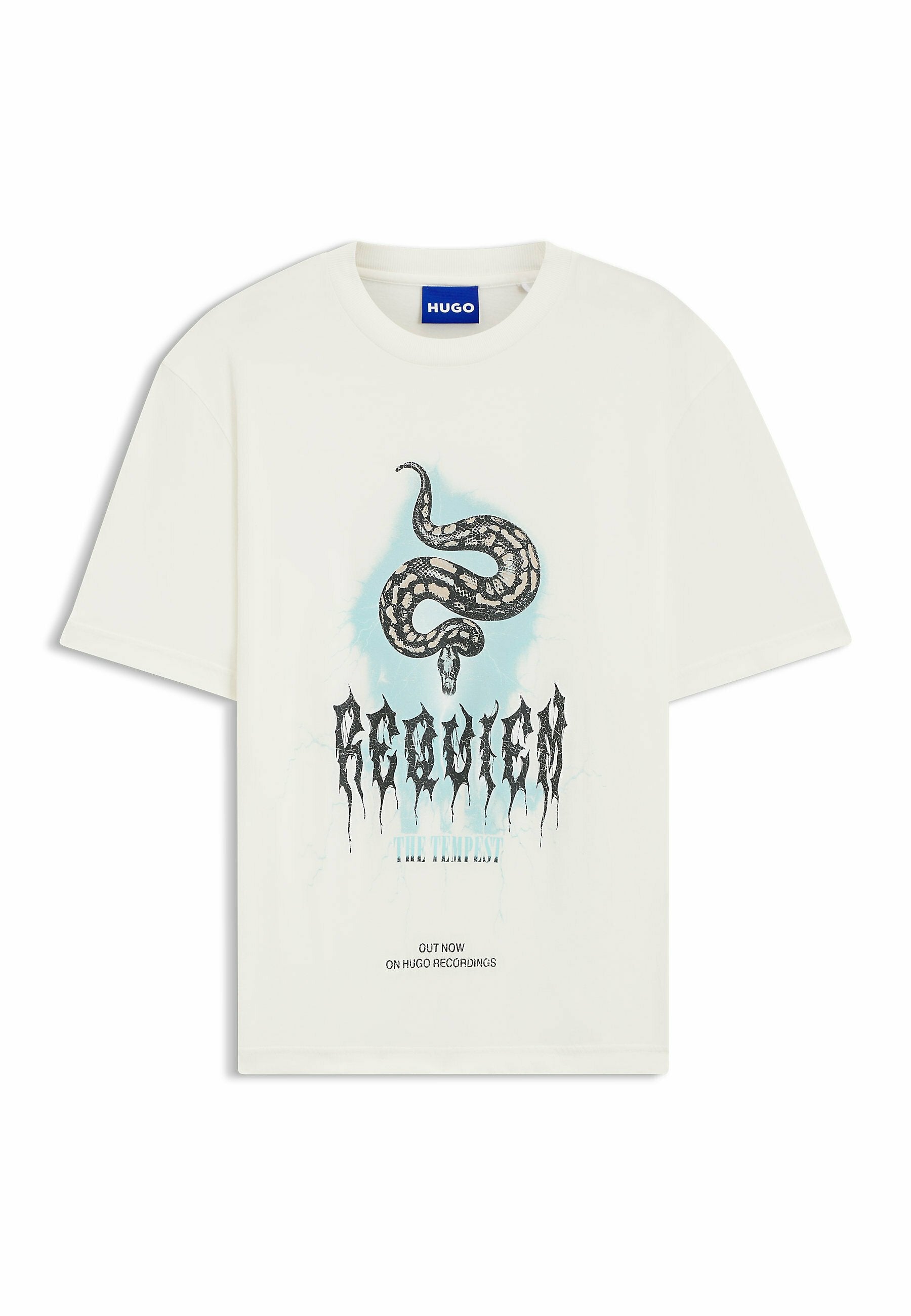 NOCTORNIX - Print T-shirt - open white one