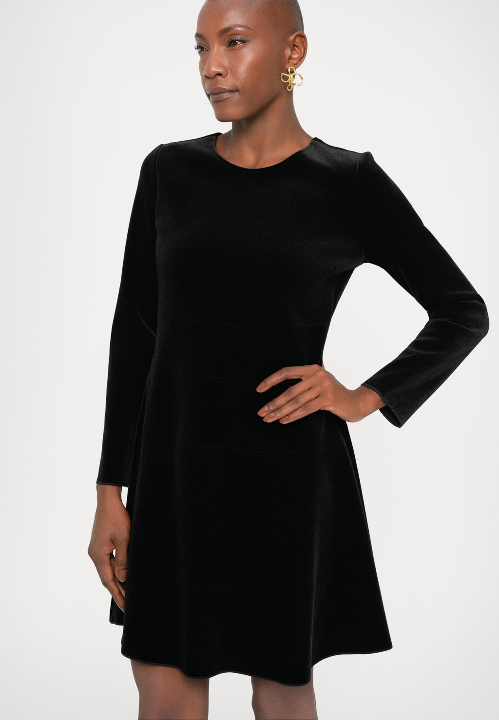 DRESS - Day dress - black