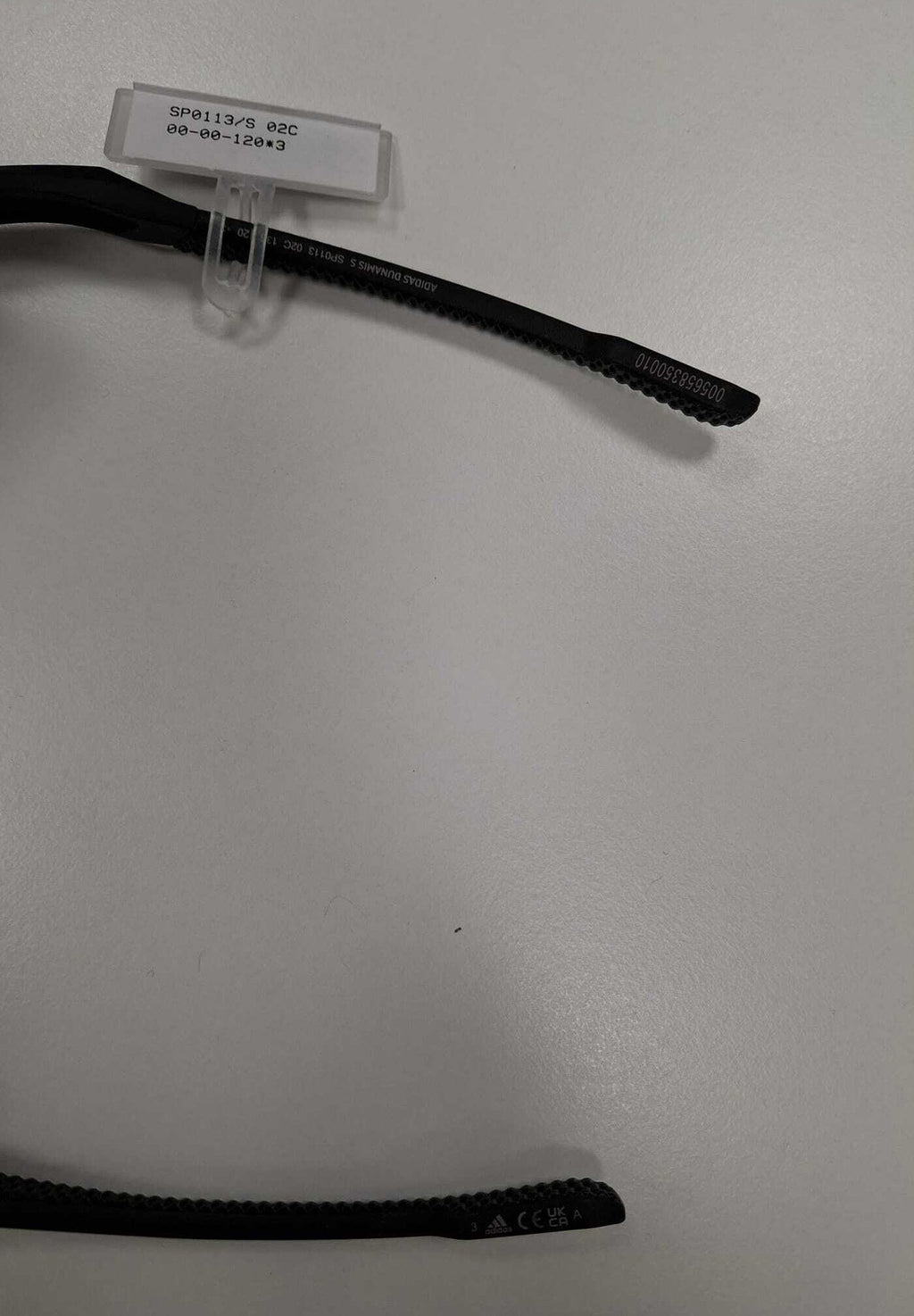 Sports glasses - matte black smoke gray