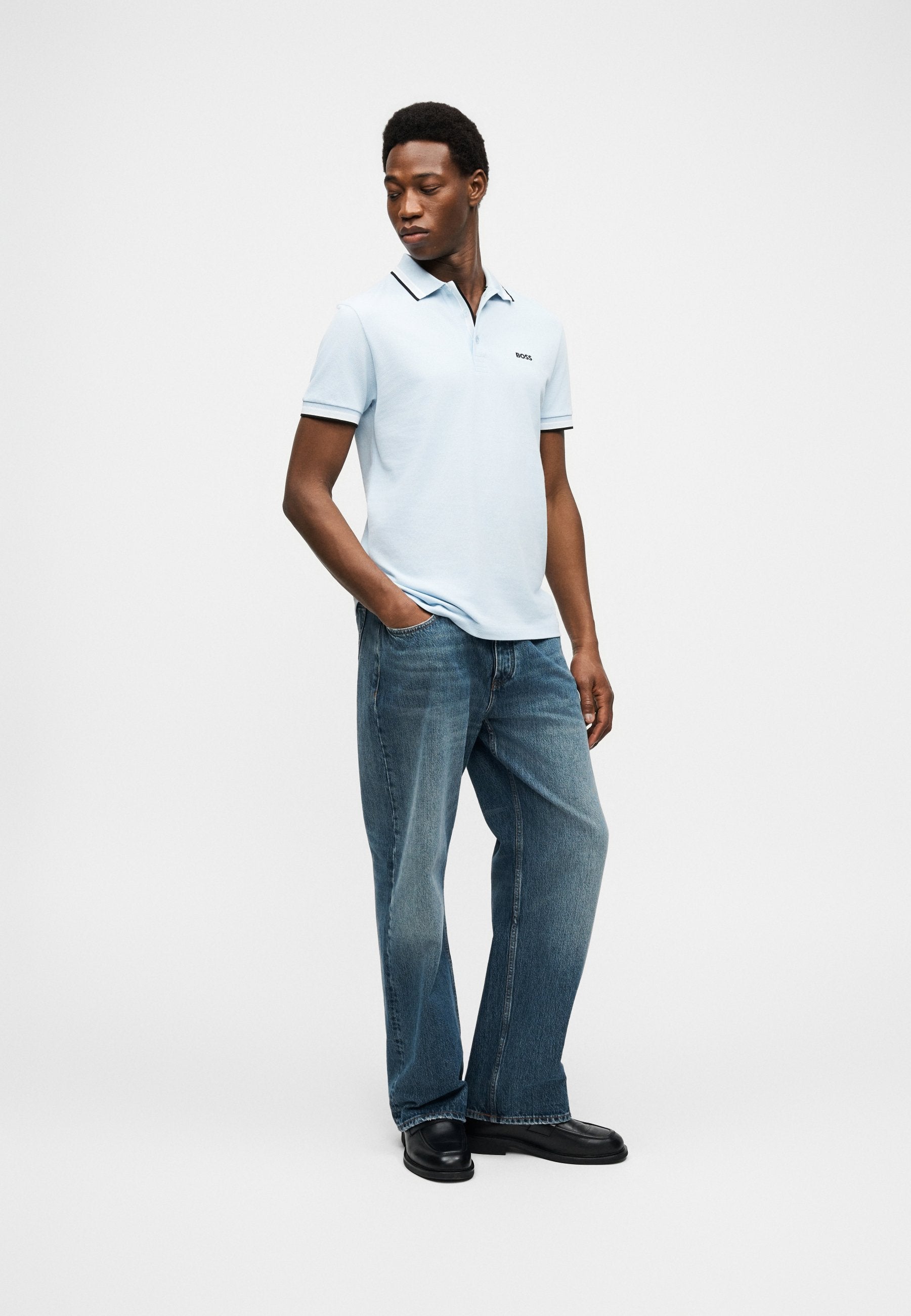 PADDY - Polo shirt - open blue