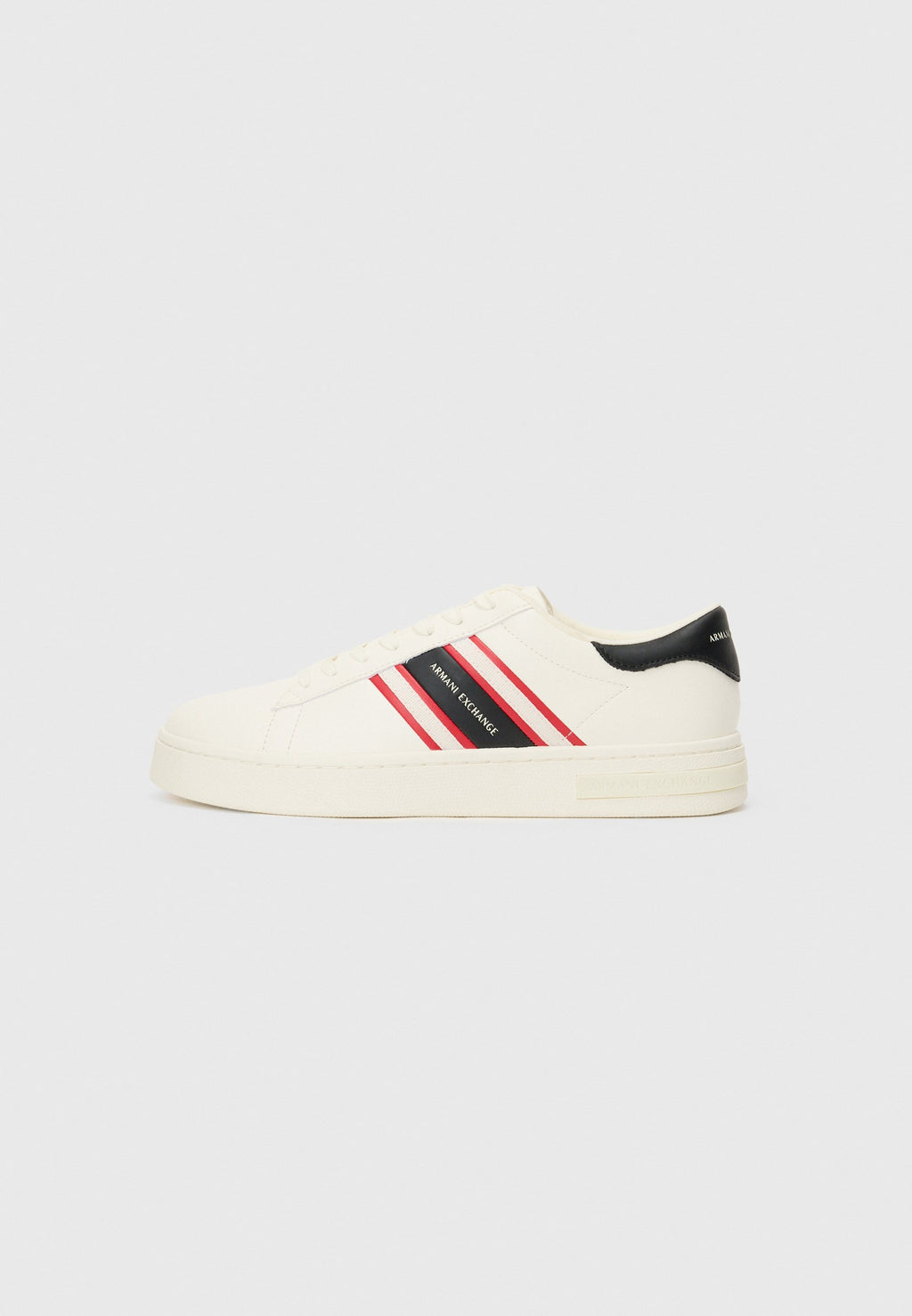Trainers - off-white/red