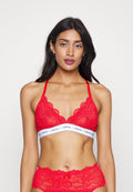 BELLE TRIANGLE - Triangle bra - planet red