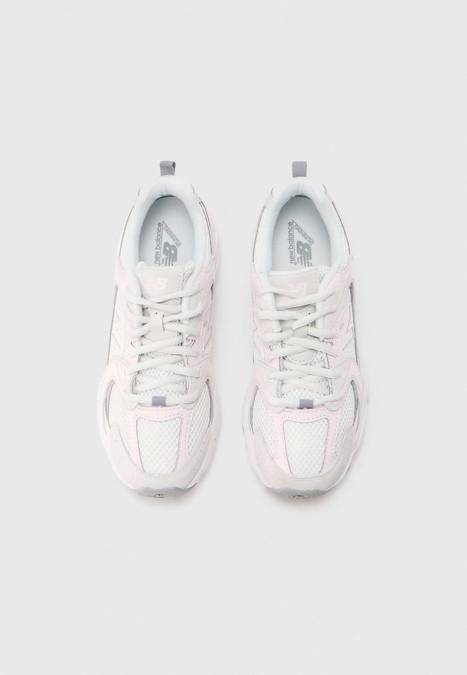 530 UNISEXE - Baskets - gris clair/rose sel