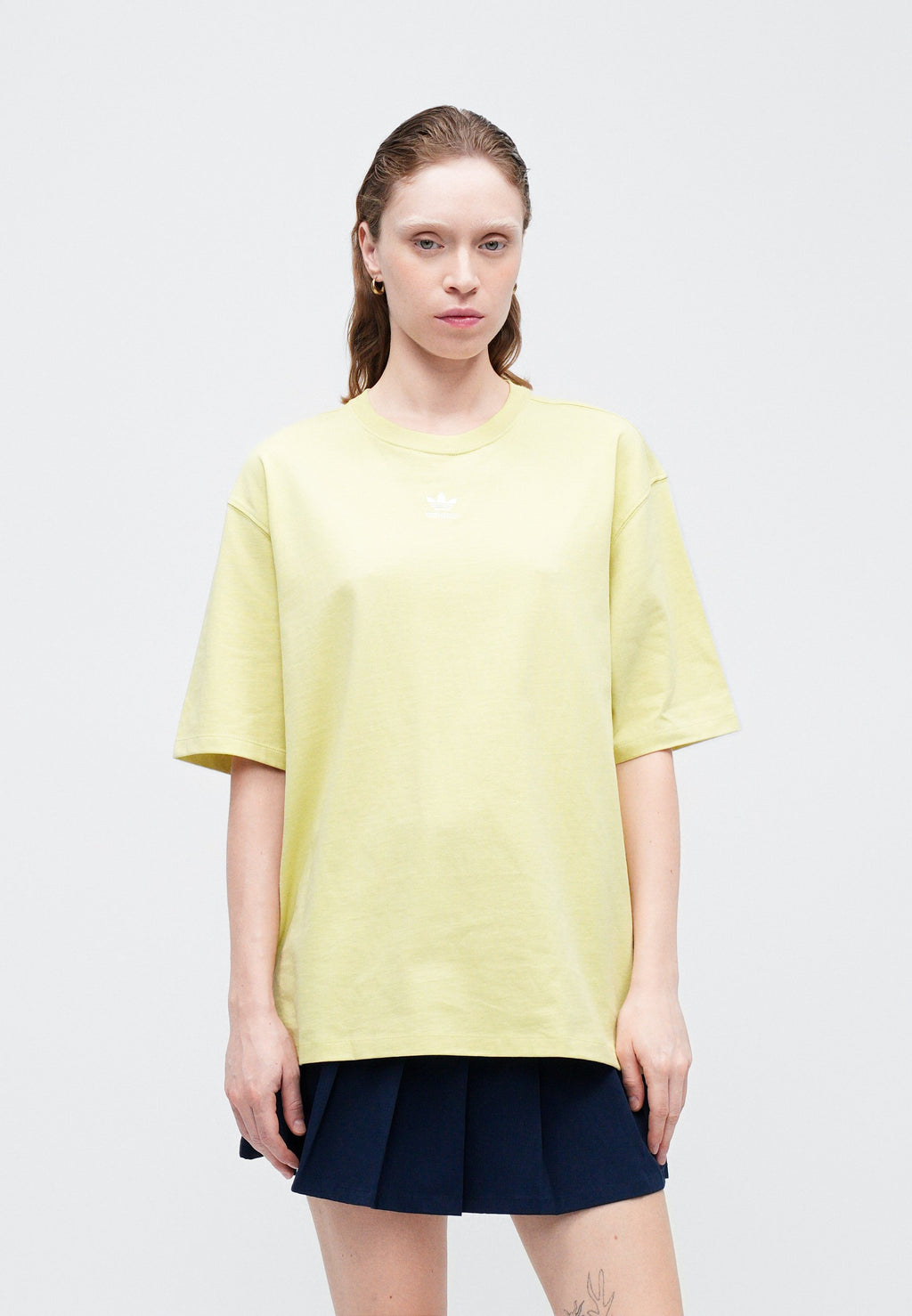 TEE - T-shirt basique - jaune poudré
