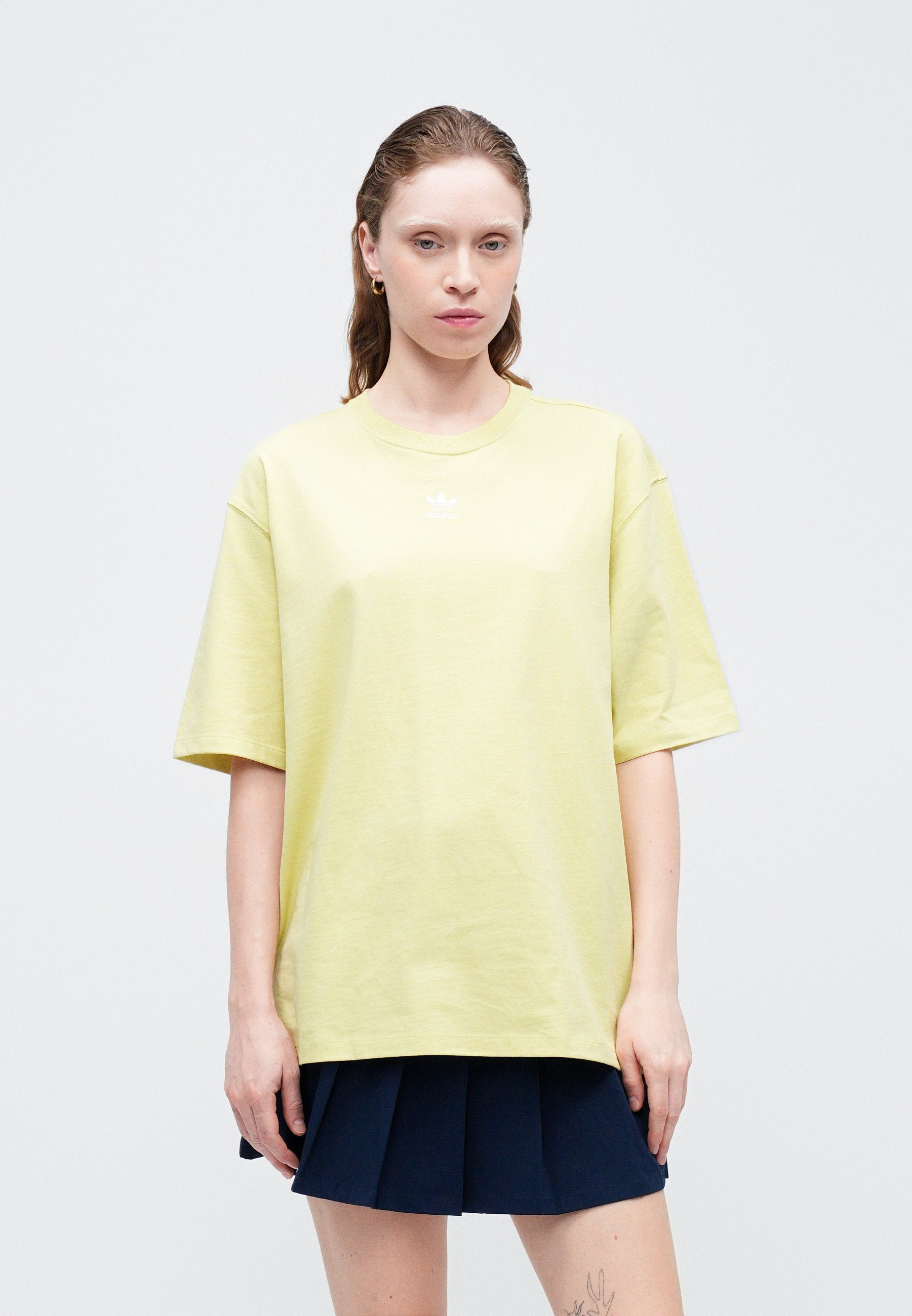 TEE - T-shirt basique - jaune poudré