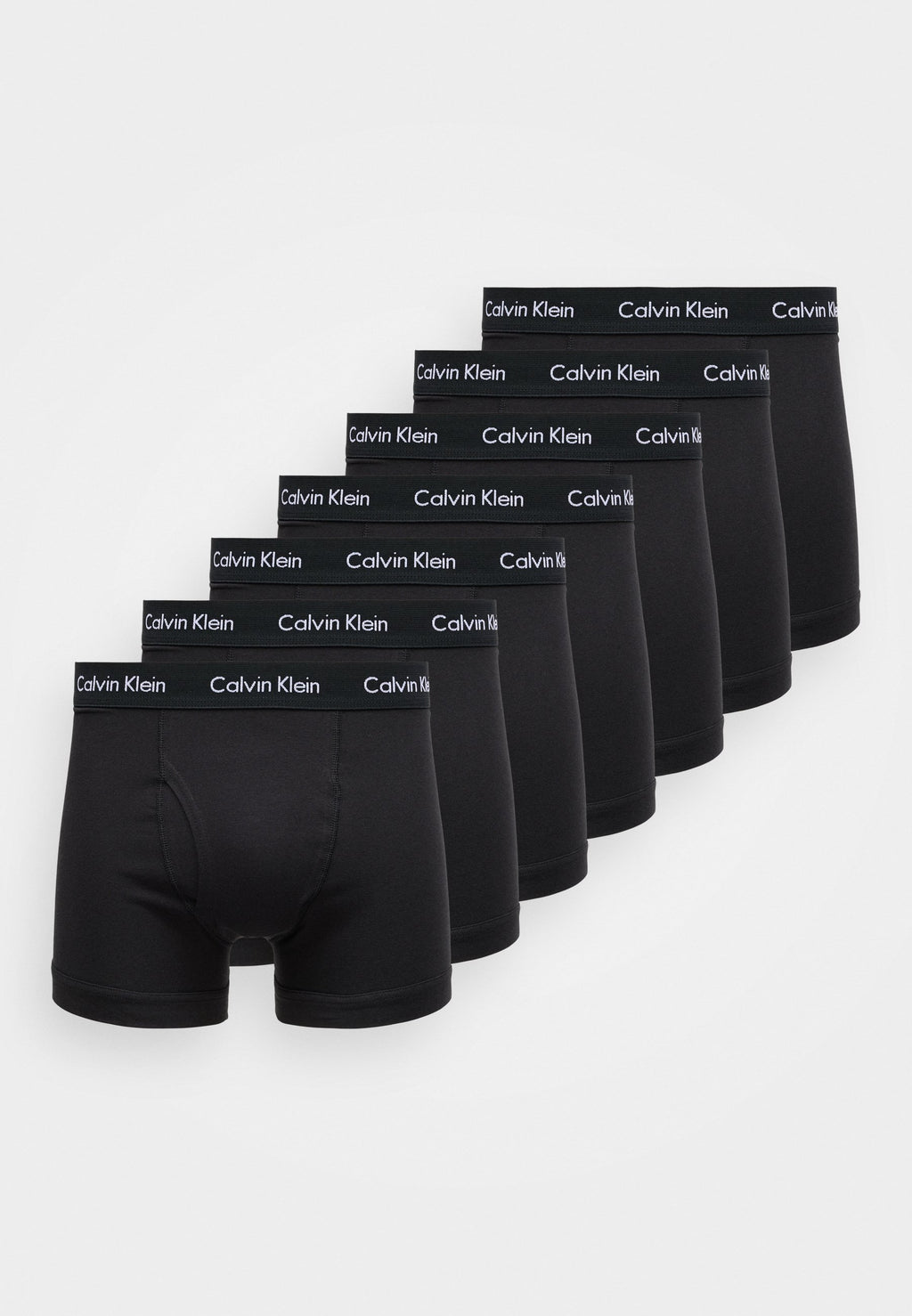 CALEÇONS COURTS 7 PACK COTON STRETCH - Caleçons courts - noir