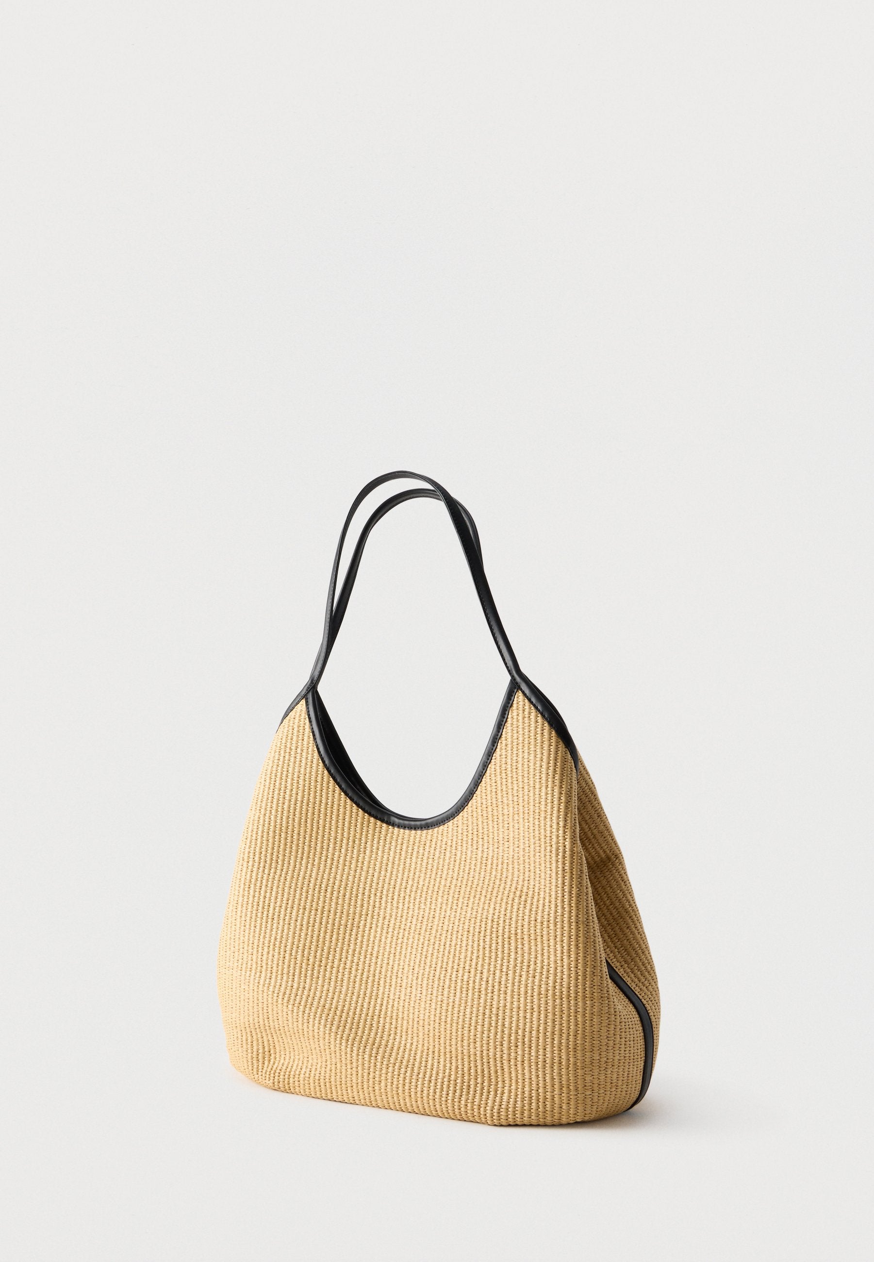 KIRSTEN HOBO - Handbag - natural/black