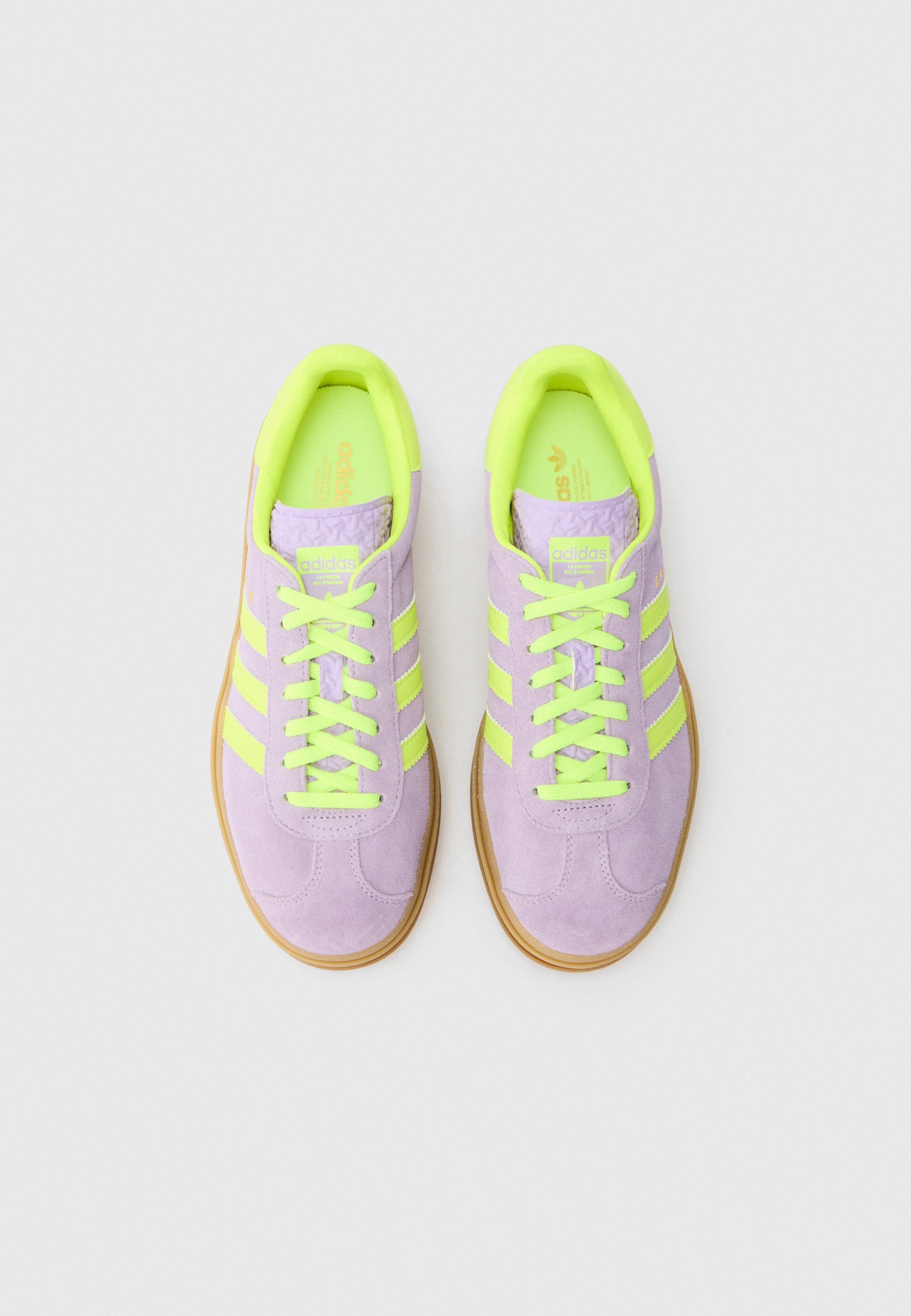 GAZELLE BOLD - Trainers - powder plum/solar yellow/gold-coloured