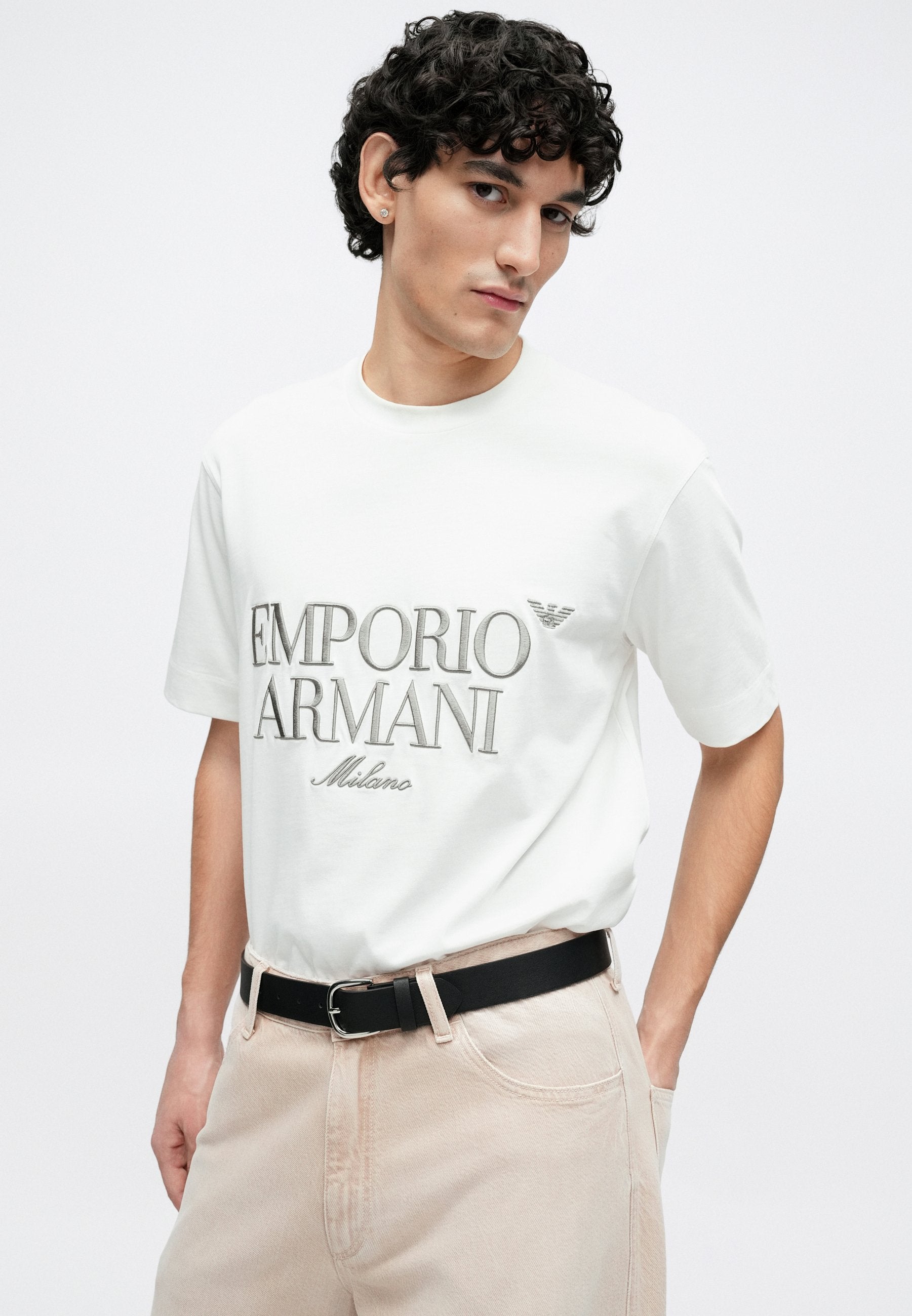 Print T-shirt - off-white