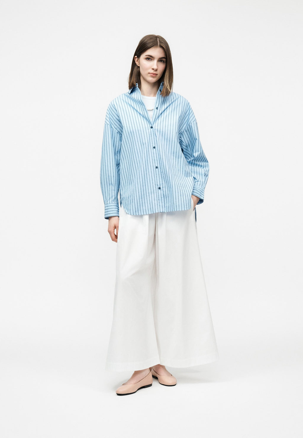 TALINI - Trousers - white