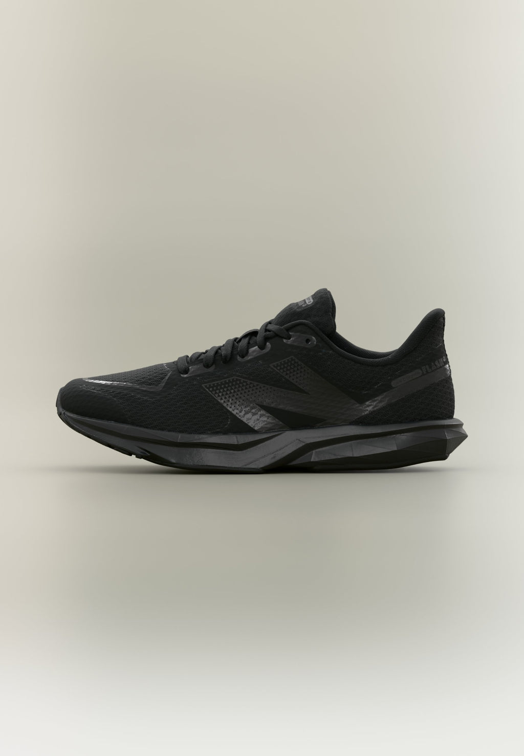 FLASH UNISEX - Road running shoes - black