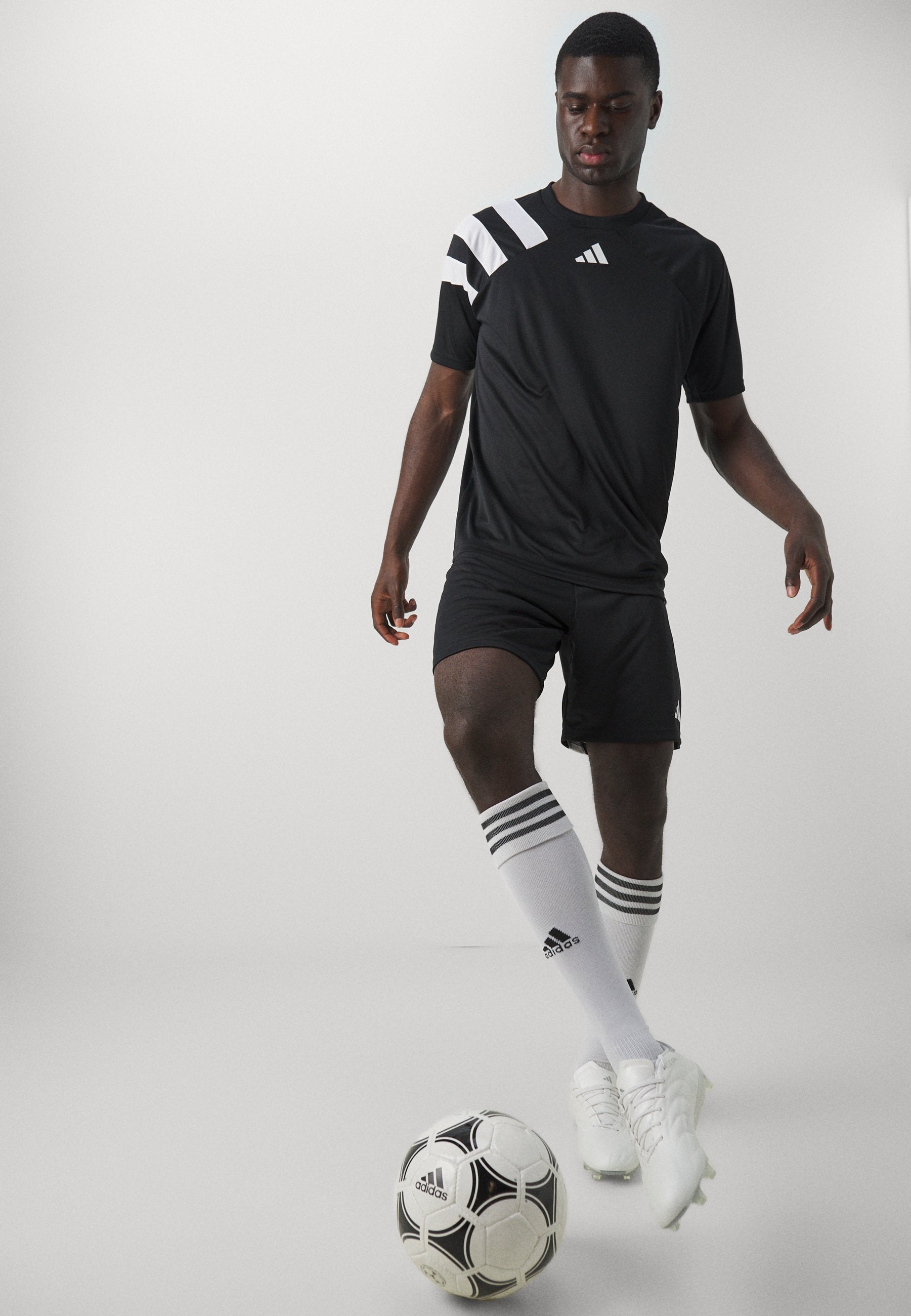FORTORE 23 JERSEY - Sports T-shirt - black/white