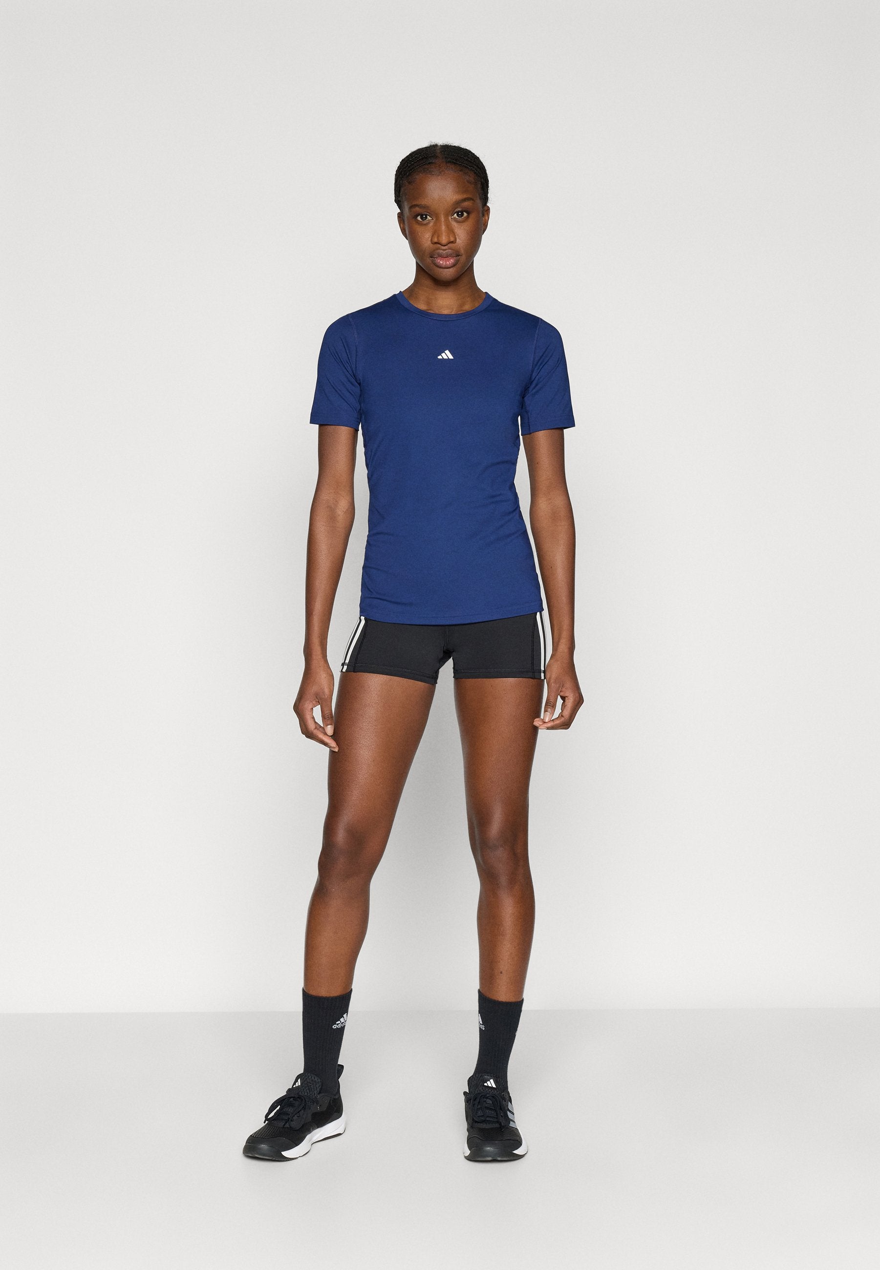 TECHFIT TRAINING T-SHIRT - Sports T-shirt - dark blue