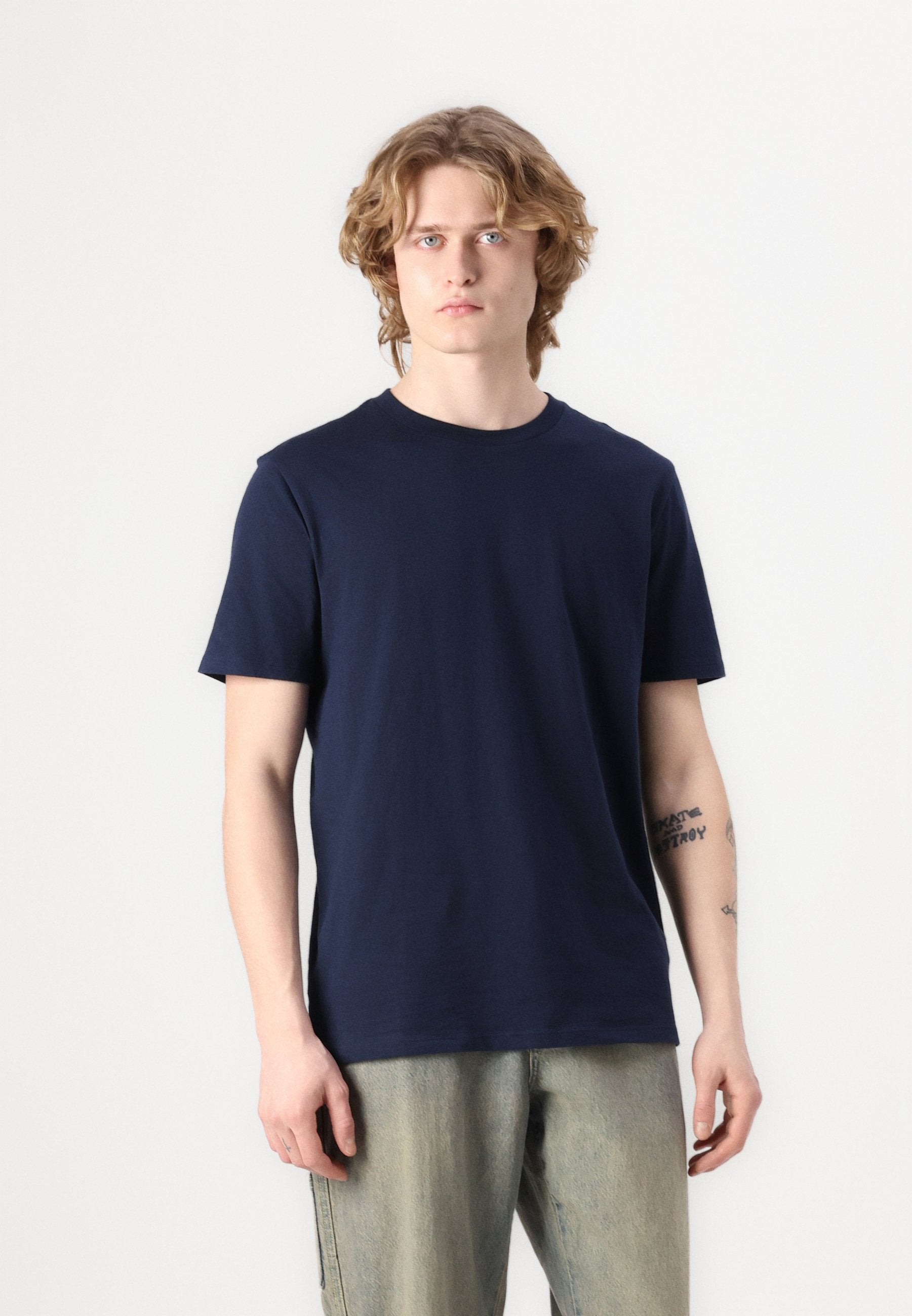 CLASSIC - Basic T-shirt - tapestry navy