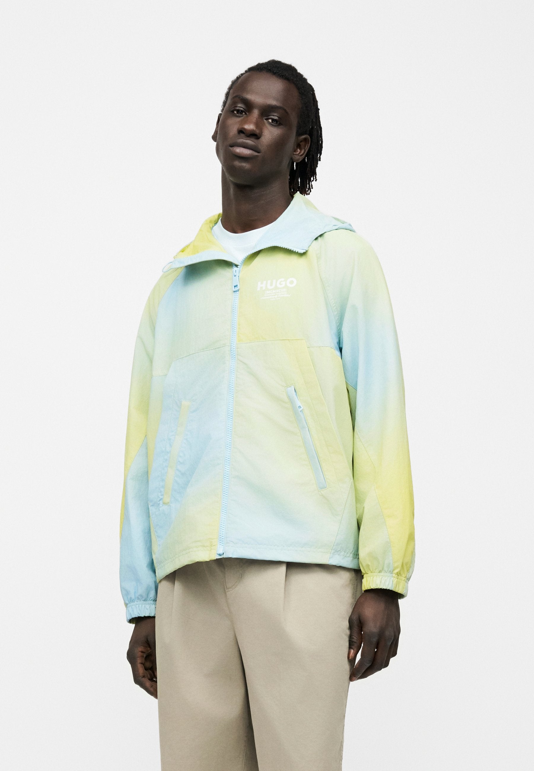BENTONO - Light jacket - open blue