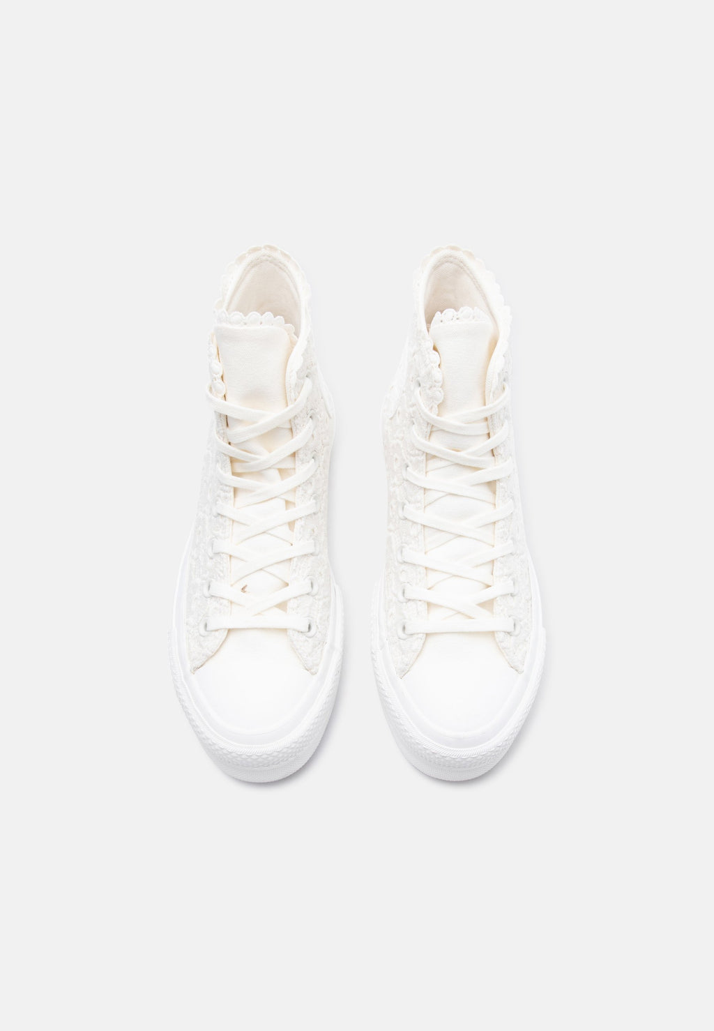 CHUCK TAYLOR ALL STAR LIFT PLATFORM - High-top trainers - egret/vintage white