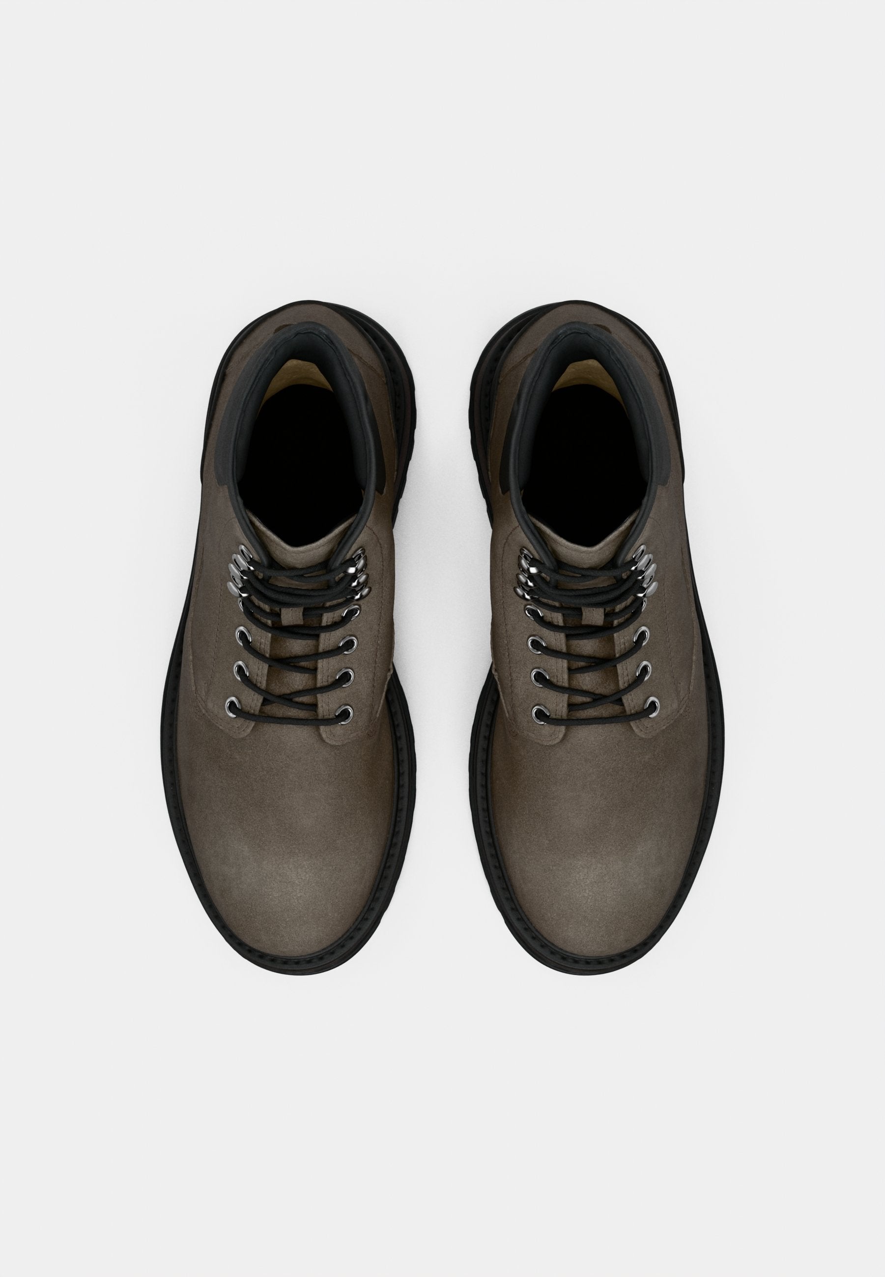 CLAFTON - Lace-up ankle boots - dark gray