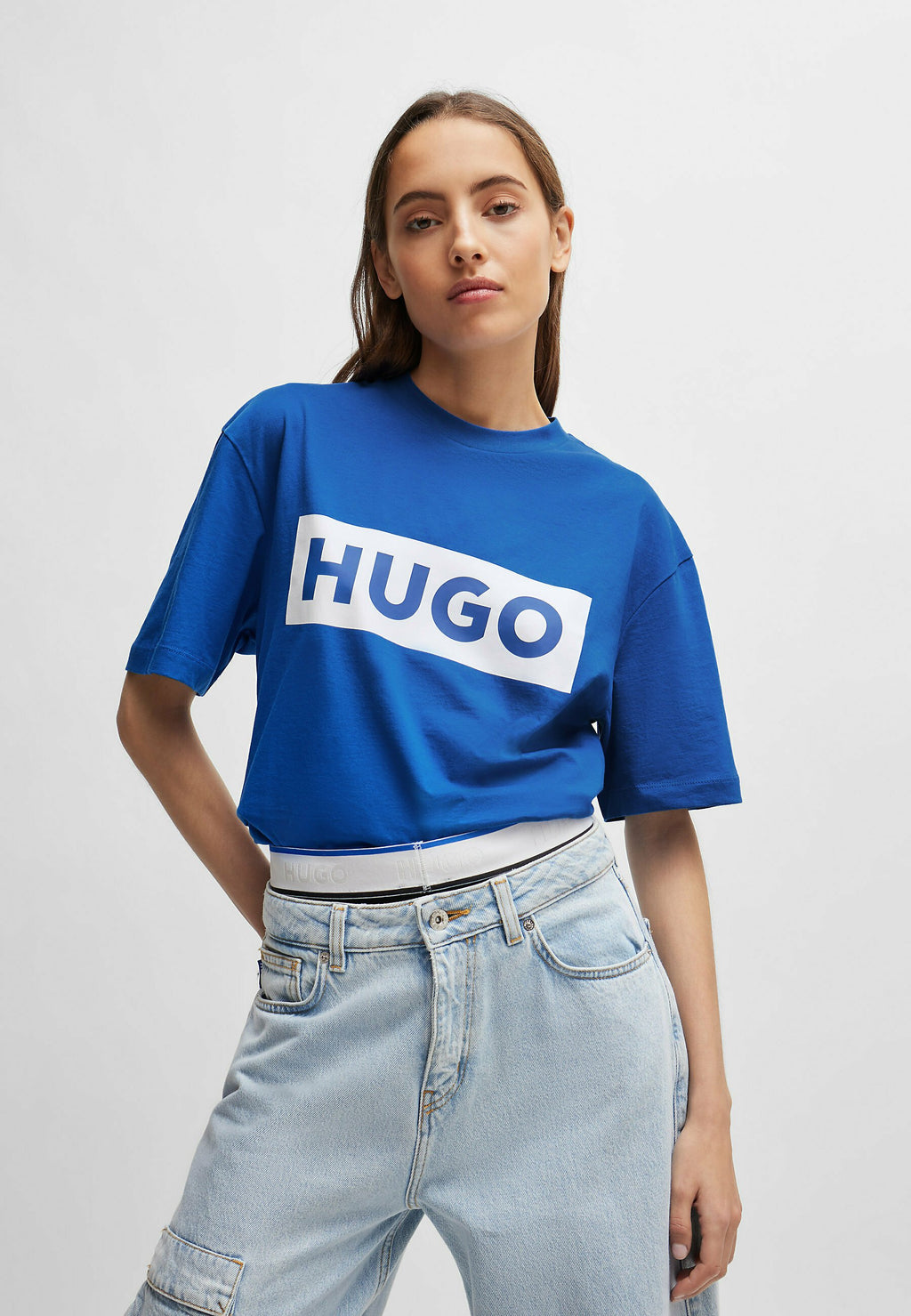 NICO - Print T-shirt - dunkelblau drei