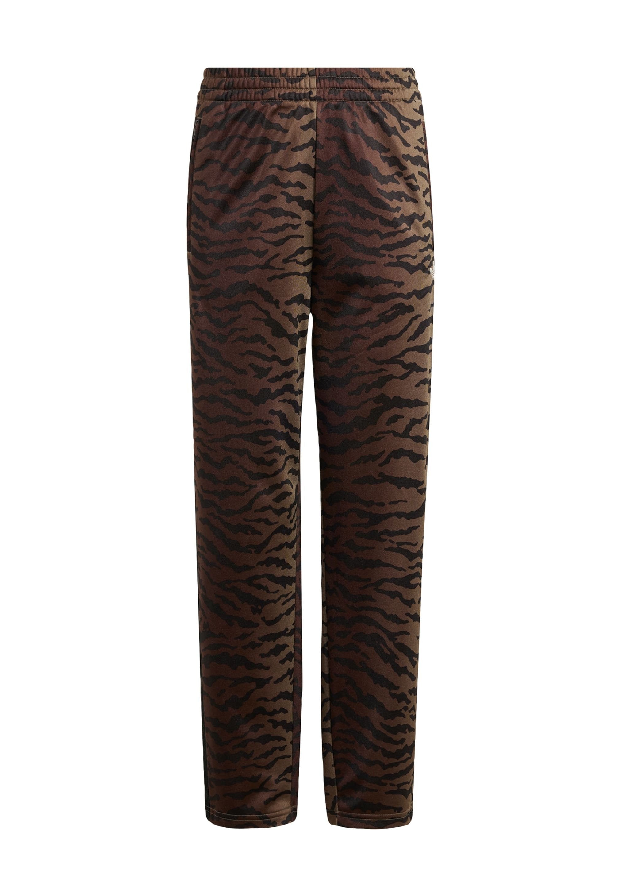 FIREBIRD AOP  - Trousers - night brown