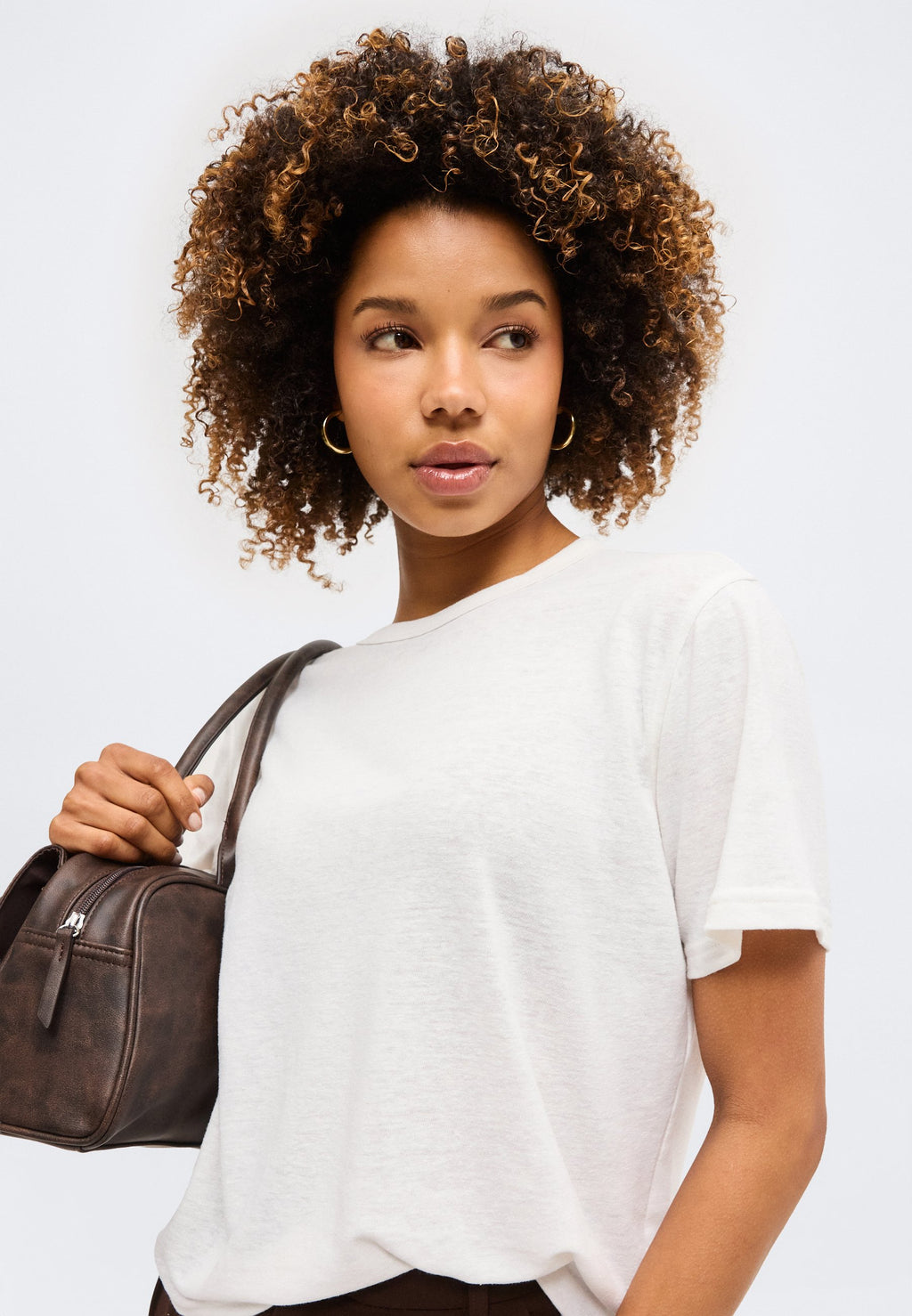 OVERSIZED TEE - Basic T-shirt - fresh white