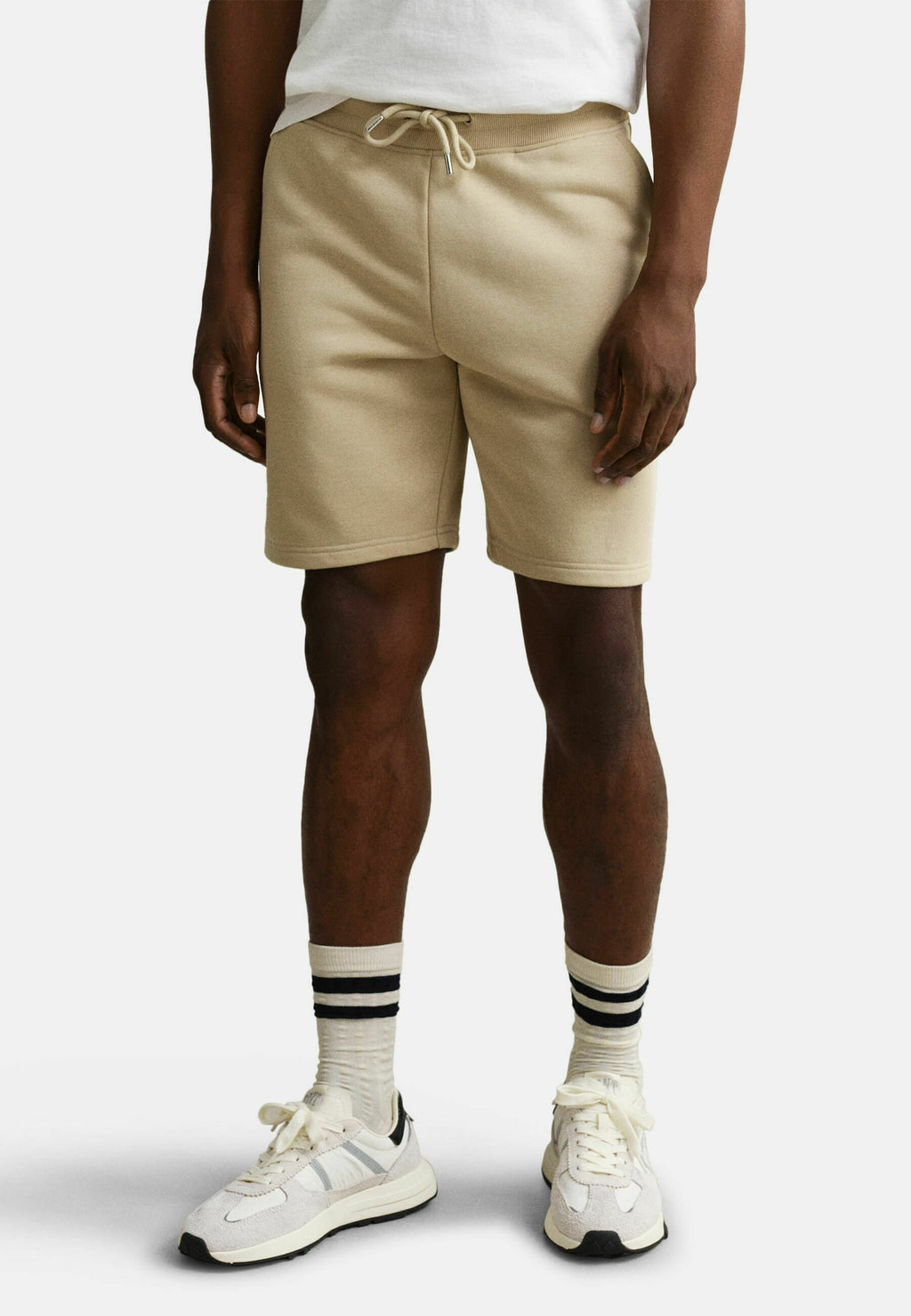Tracksuit bottoms - oat beige