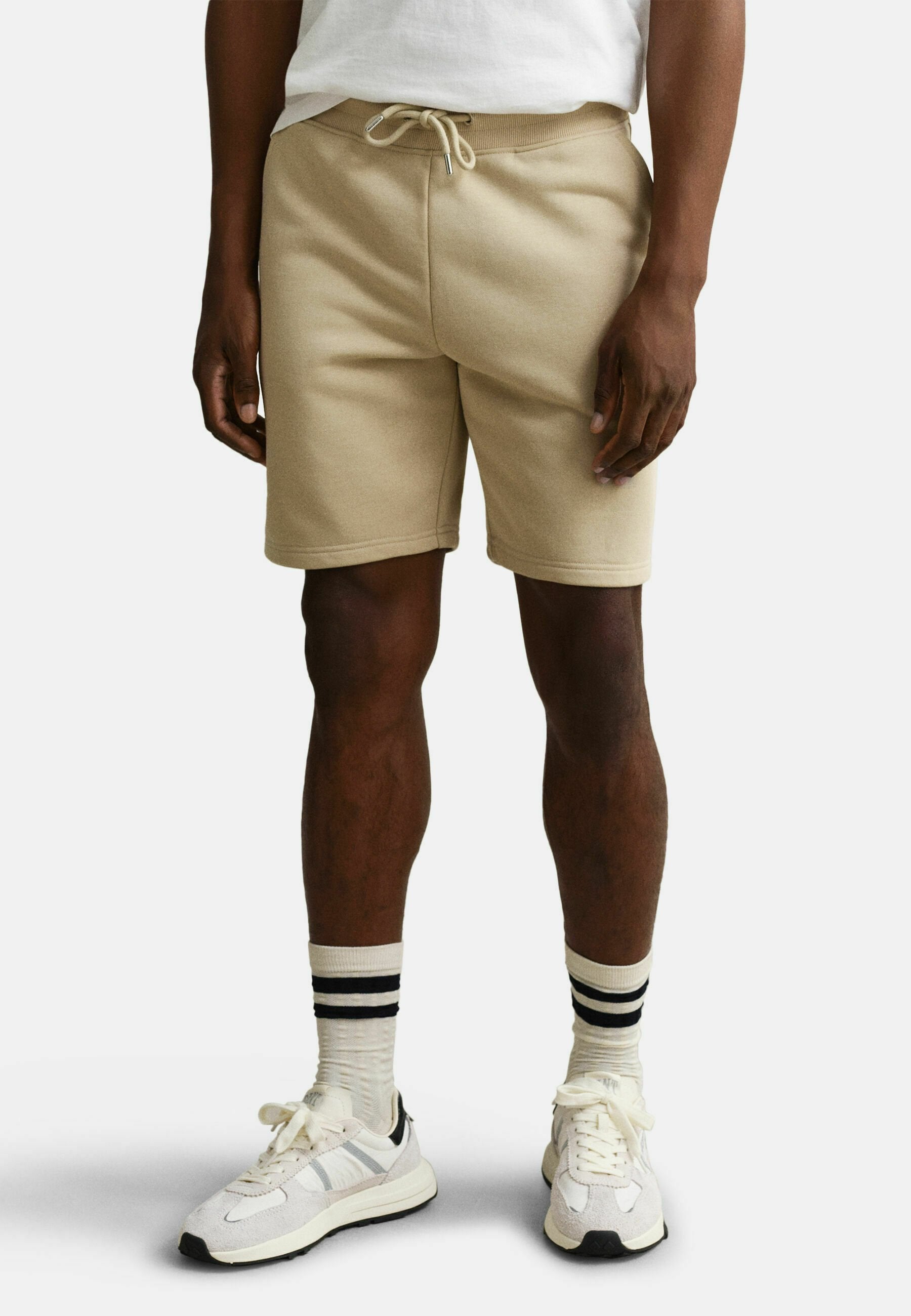 Tracksuit bottoms - oat beige