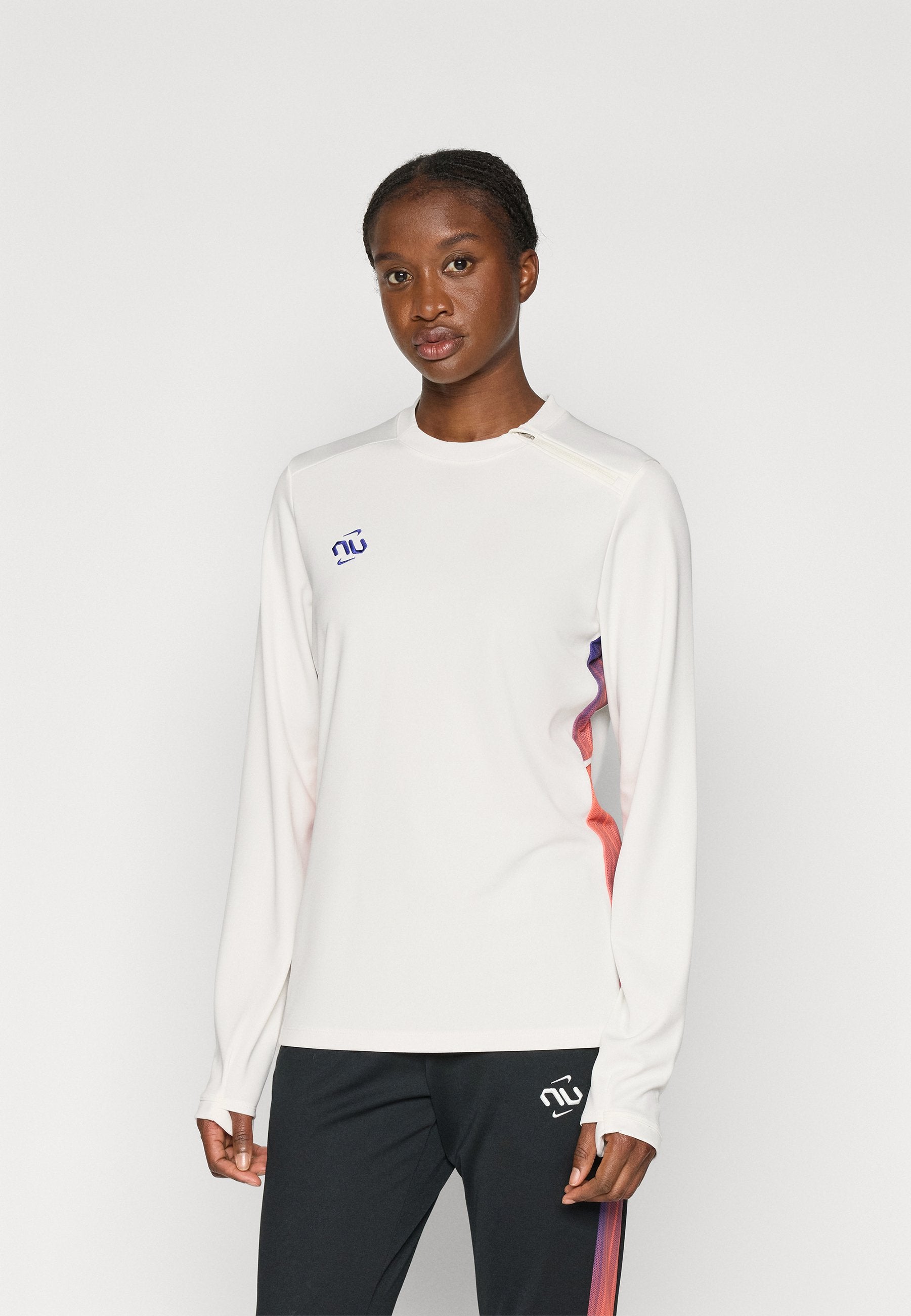 CREW TOP - Long sleeved top - sail/dark concord