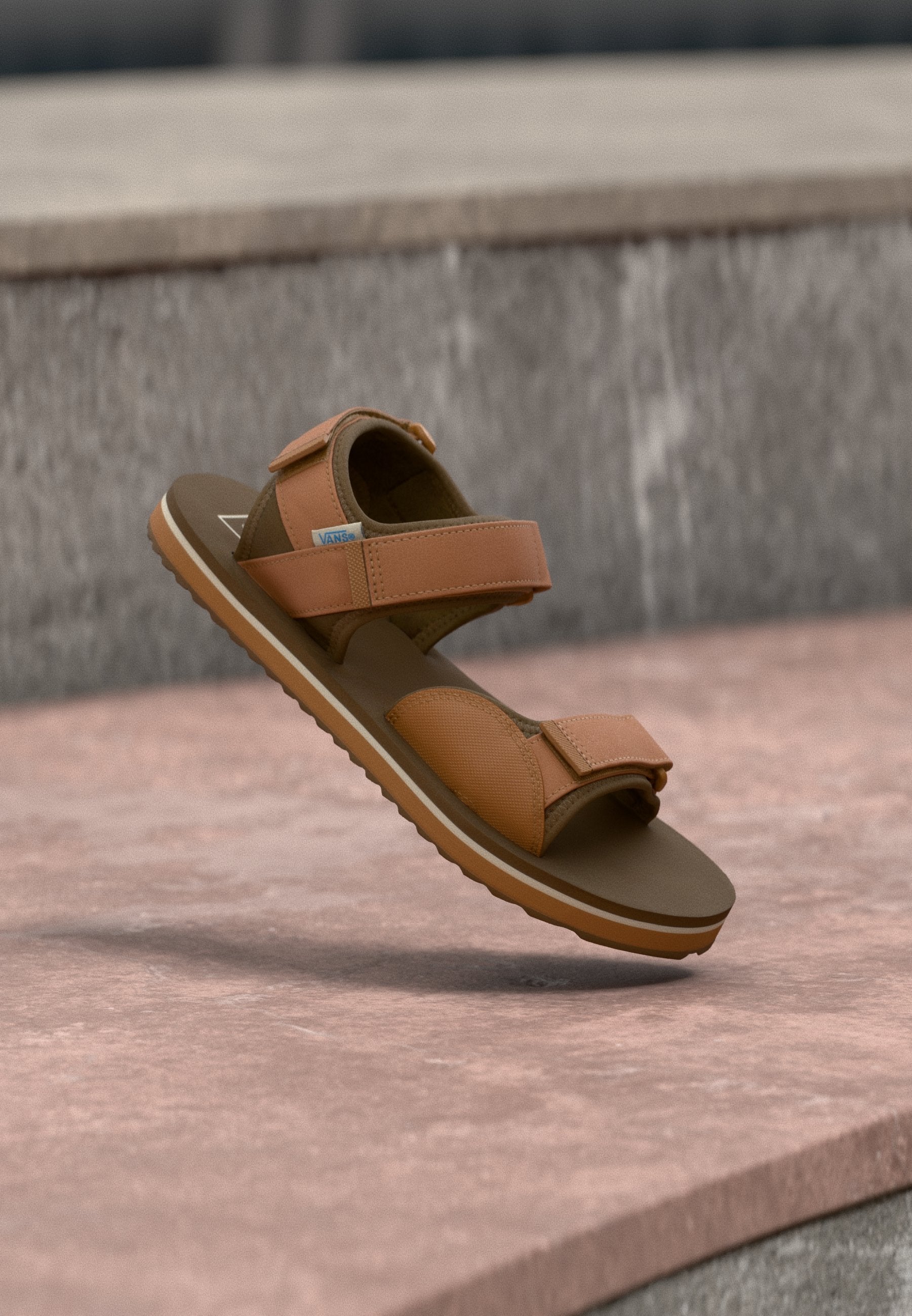 TRI LOCK UNISEX - Sandals - chipmunk
