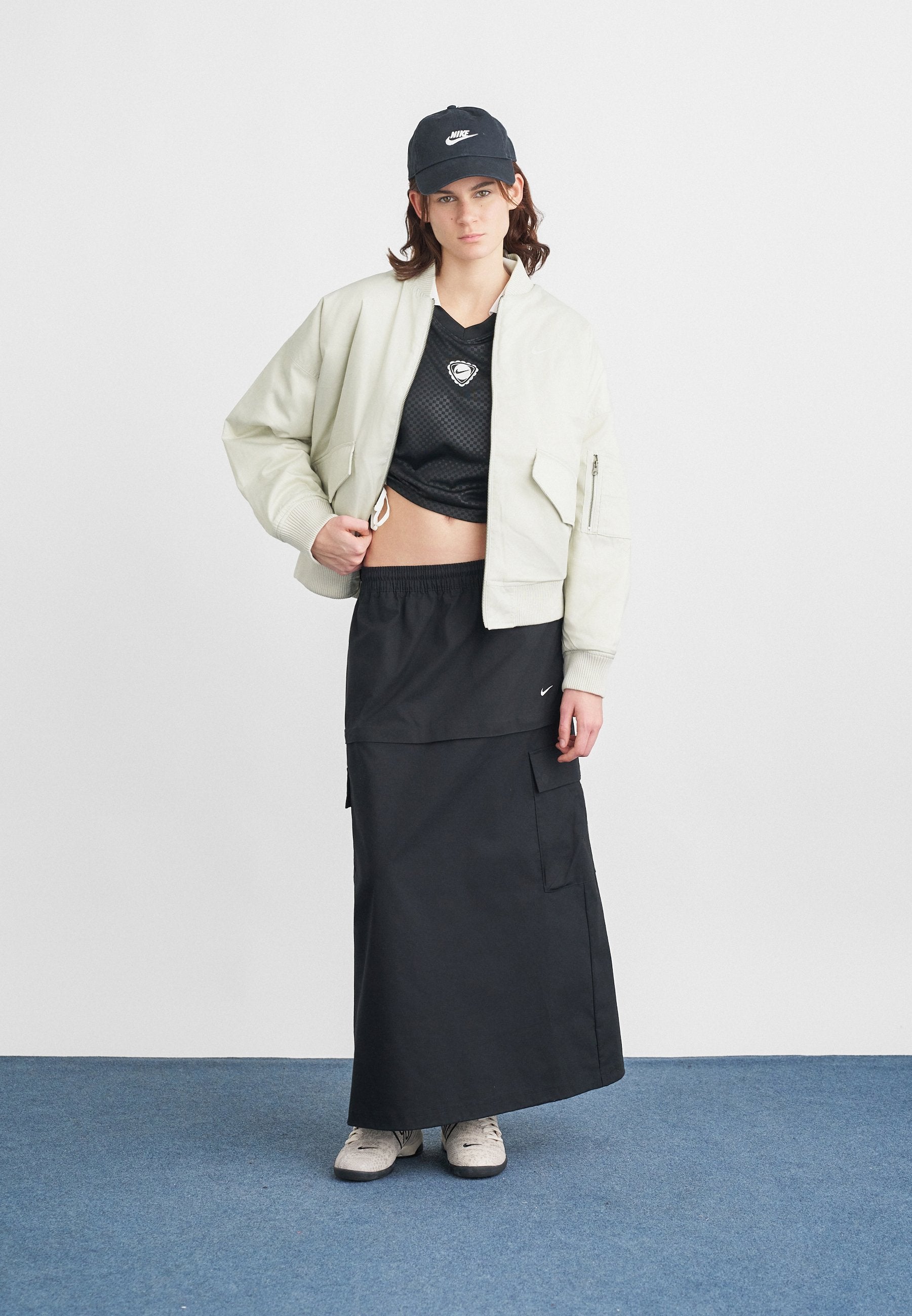 Bomber Jacket - light bone/sail