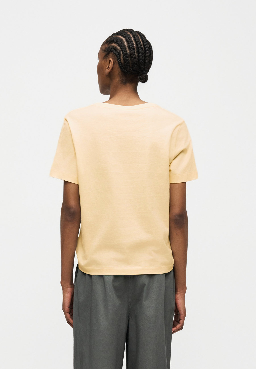 MONOLOGO TEE 2 PACK - Basic T-shirt - vanilla custard/white