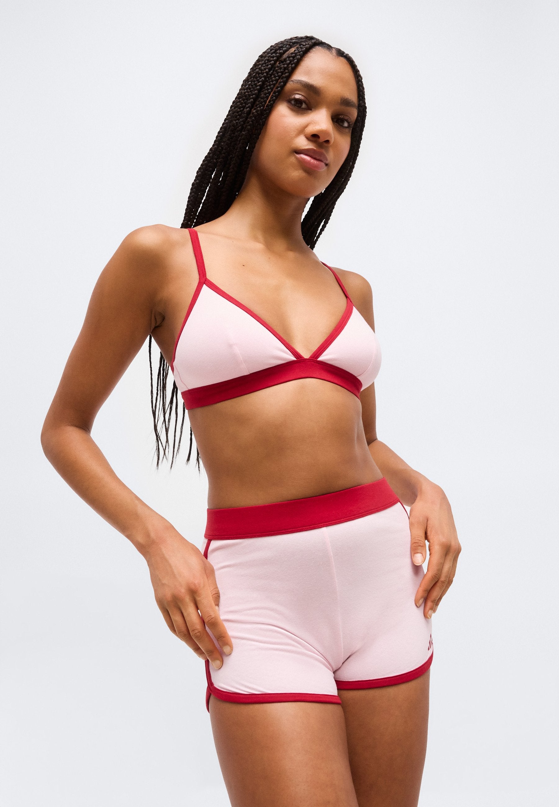 Boyshorts - clear pink