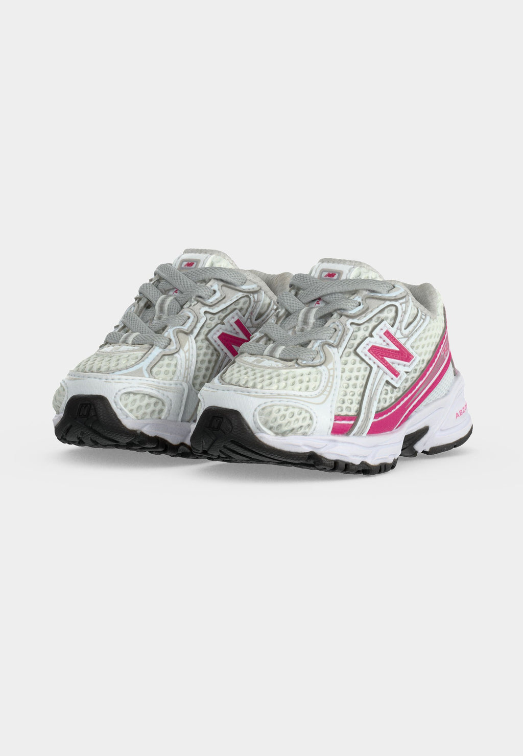 740 UNISEXE - Chaussons bébé - blanc/rose carnaval