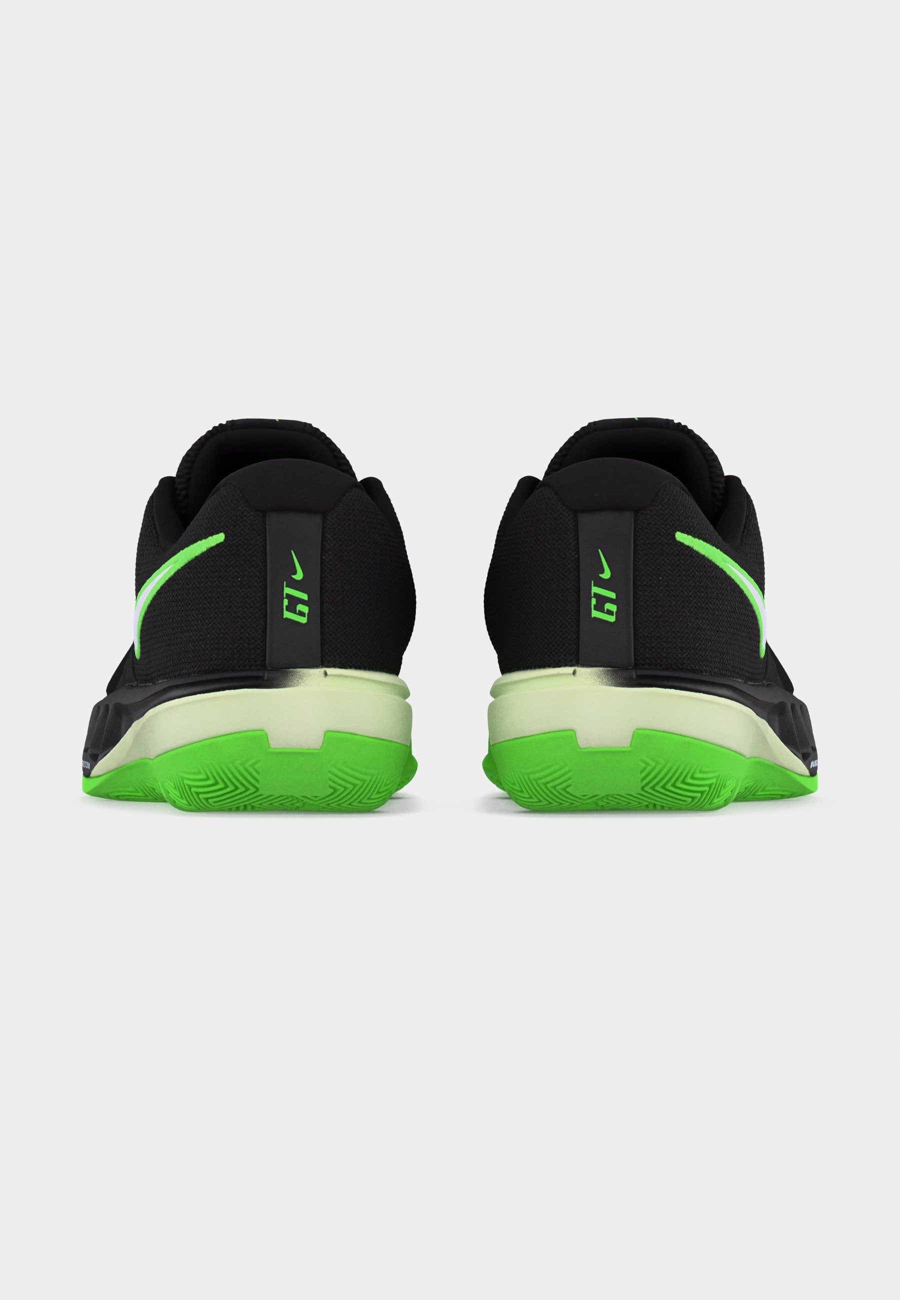 AIR ZOOM GT CUT ACADEMY UNISEX - Basketbol ayakkabısı - siyah/voltage yeşil/volt tint/beyaz