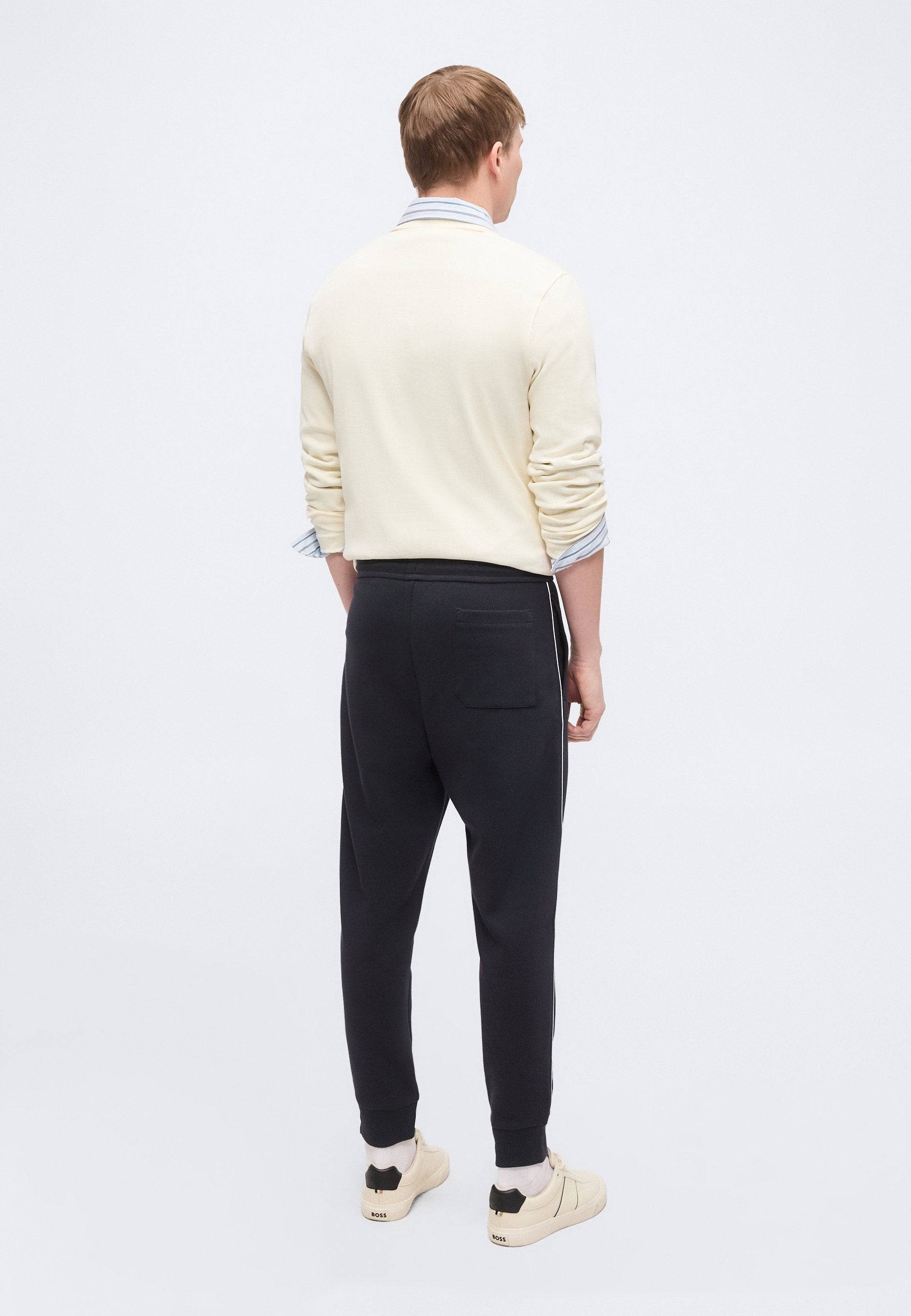 JOIN HADIKO - Tracksuit bottoms - dark blue