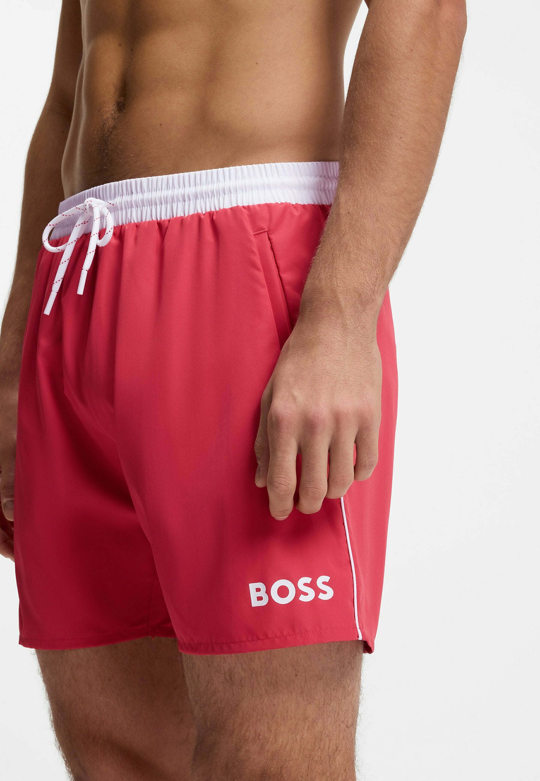 STARFISH - Swimming shorts - dark red nine