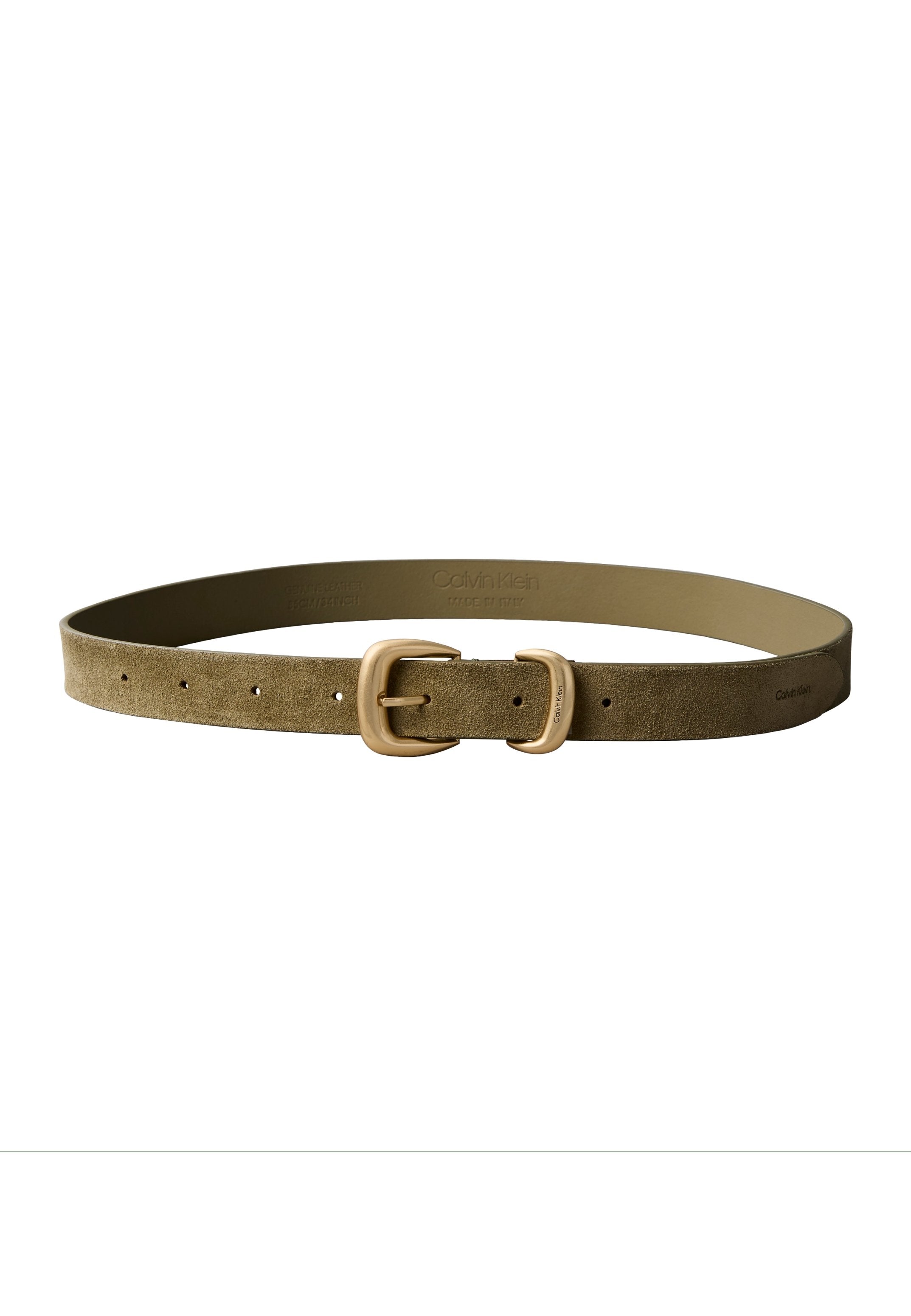 STRAP - Belt - green / antique light gold-coloured