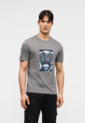 DOSTINO - Print T-shirt - dark grey