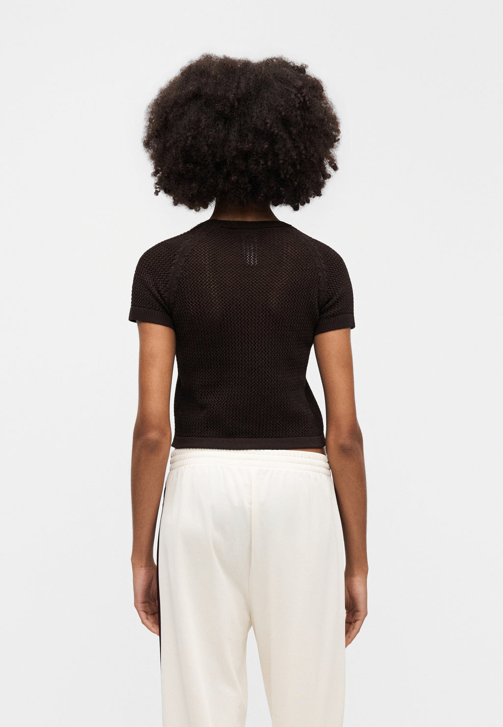 TEE - Basic T-shirt - brown