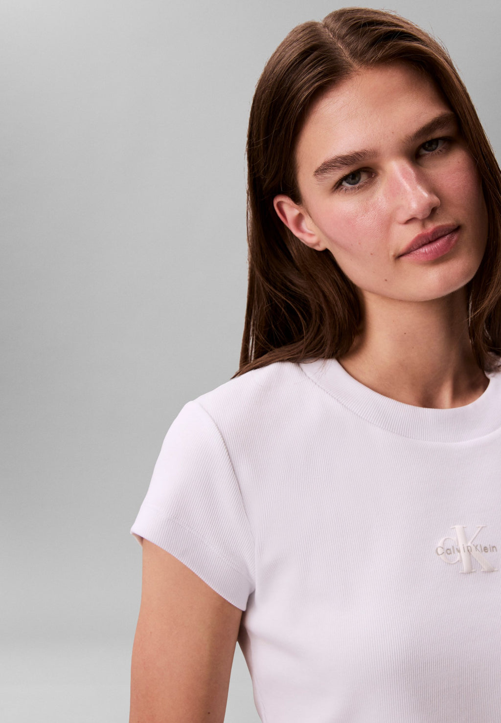 Print T-shirt - brilliant white