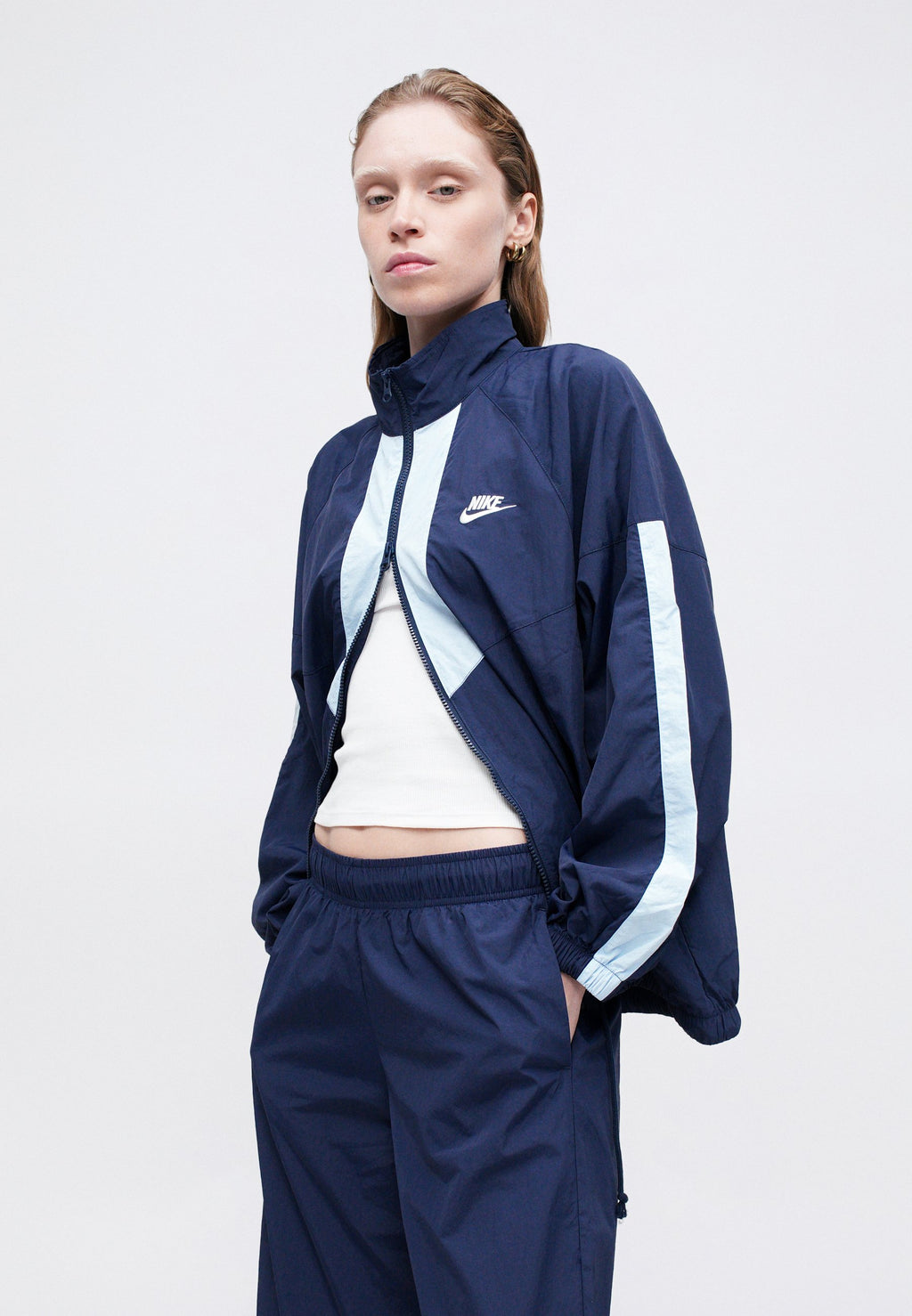 Tracksuit bottoms - midnight navy/celestine blue/sail